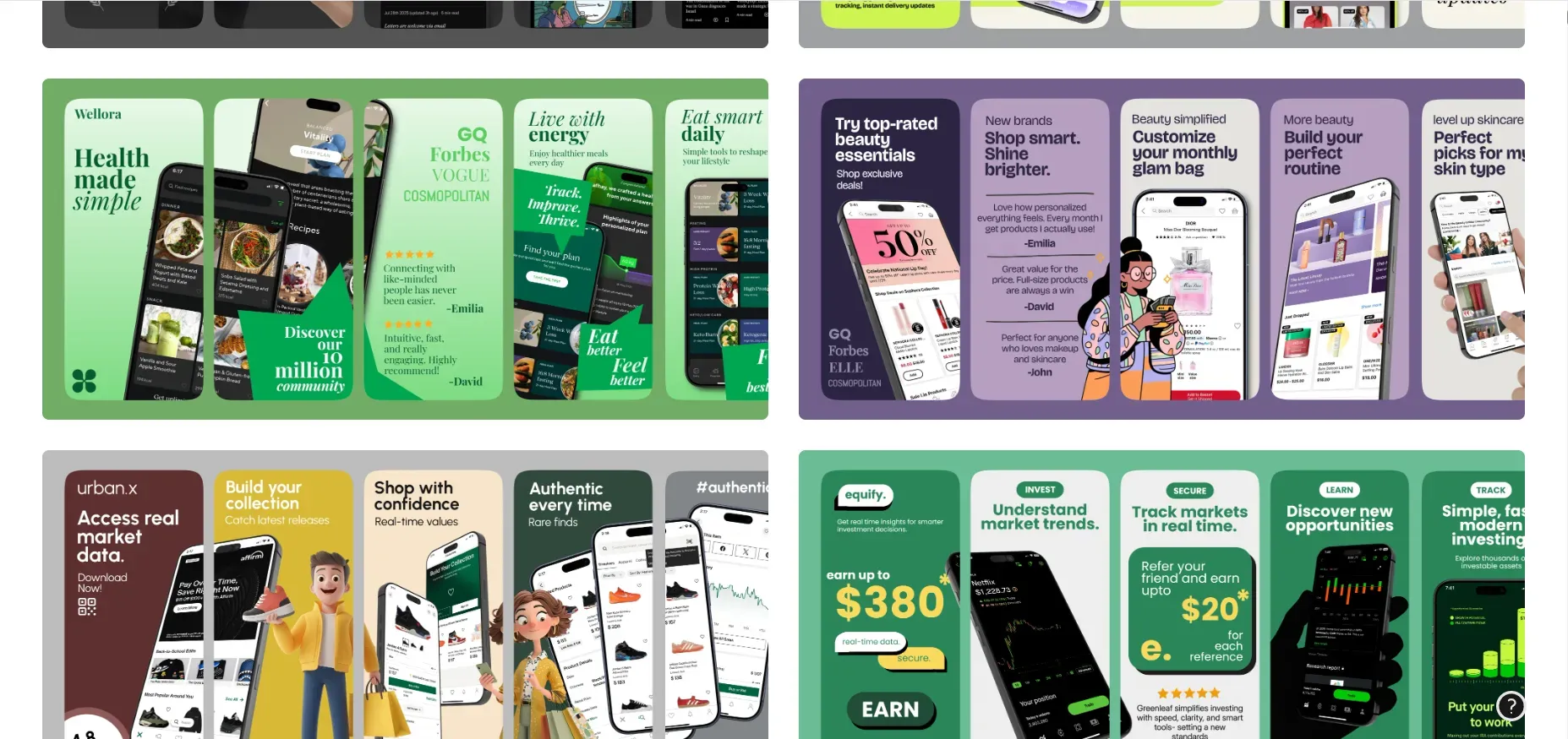 AppLaunchpad screenshot templates