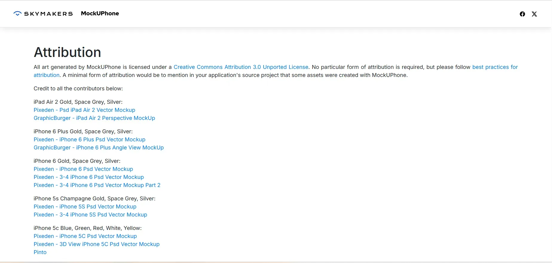 MockUPhone pricing page