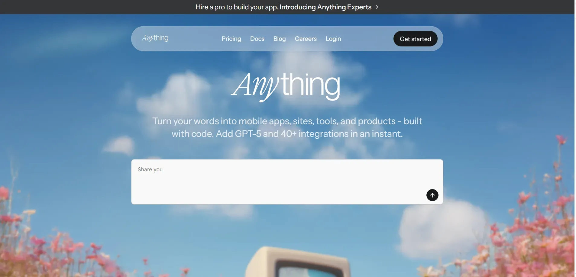 Anything AI app builder