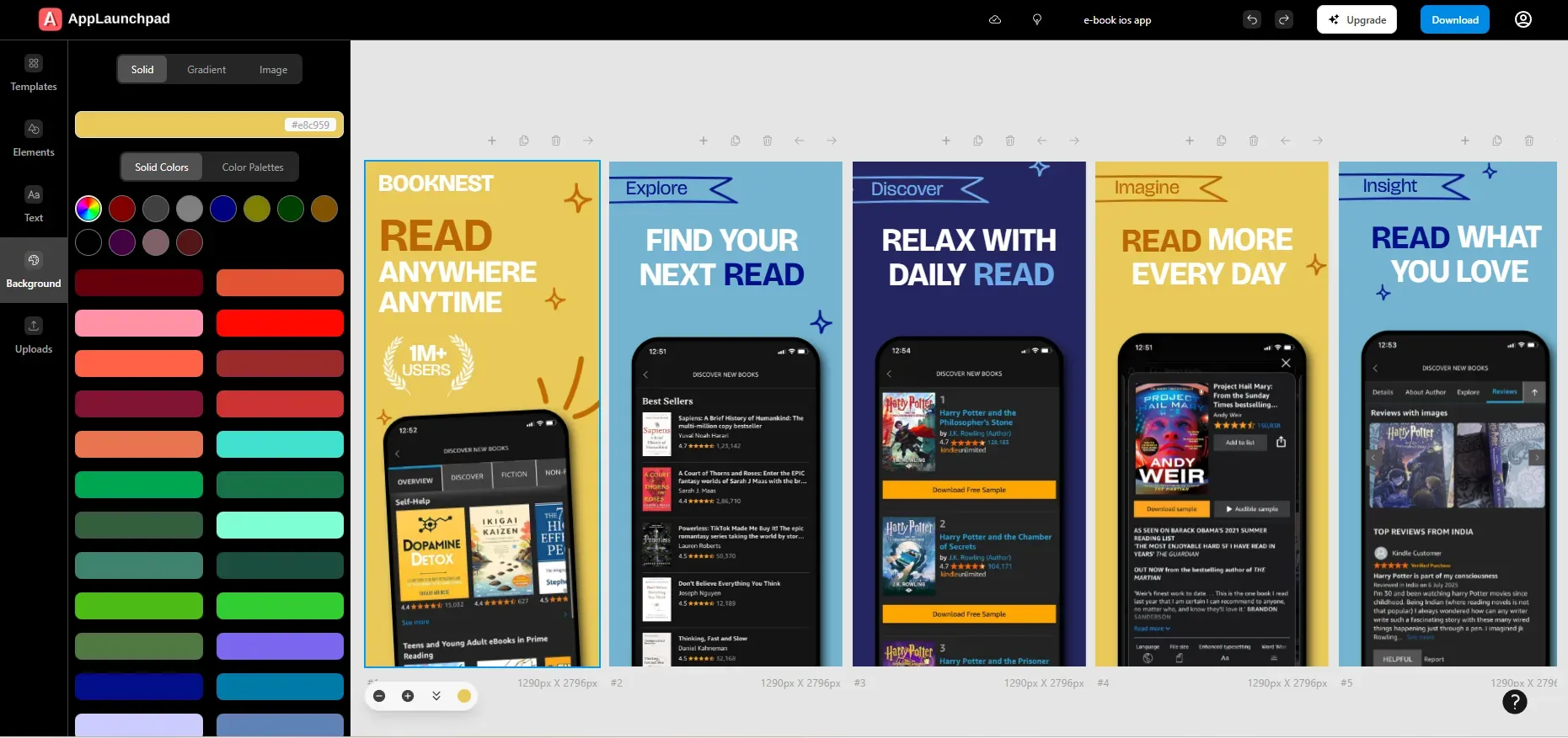 AppLaunchpad App Store screenshot generator