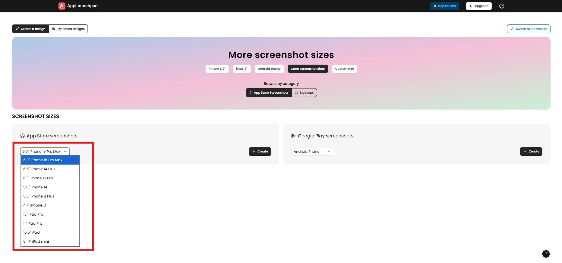 AppLaunchpad criteria 3