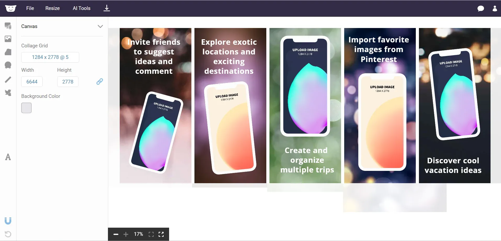 Hotpot AI screenshot editor