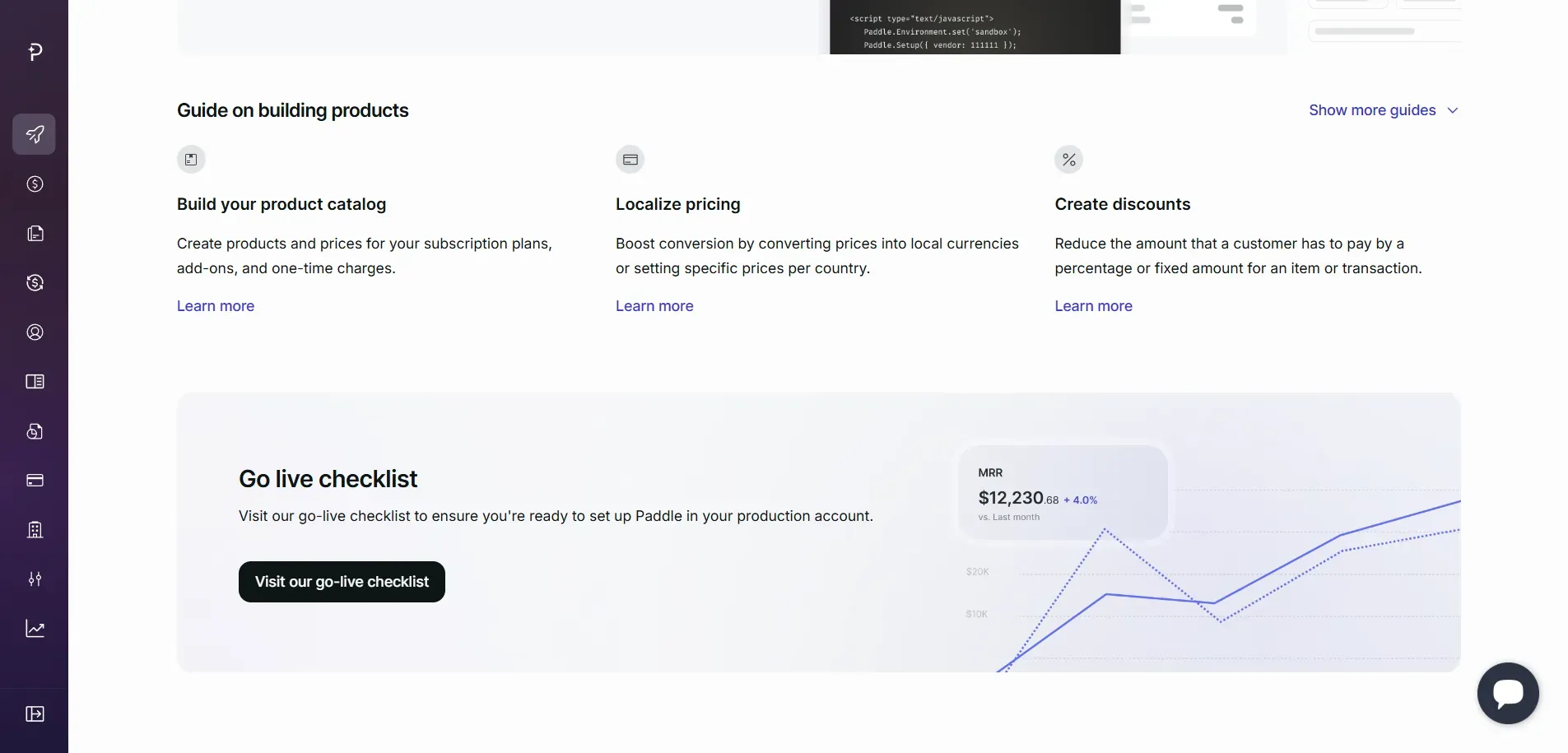 Paddle in-app payments tool
