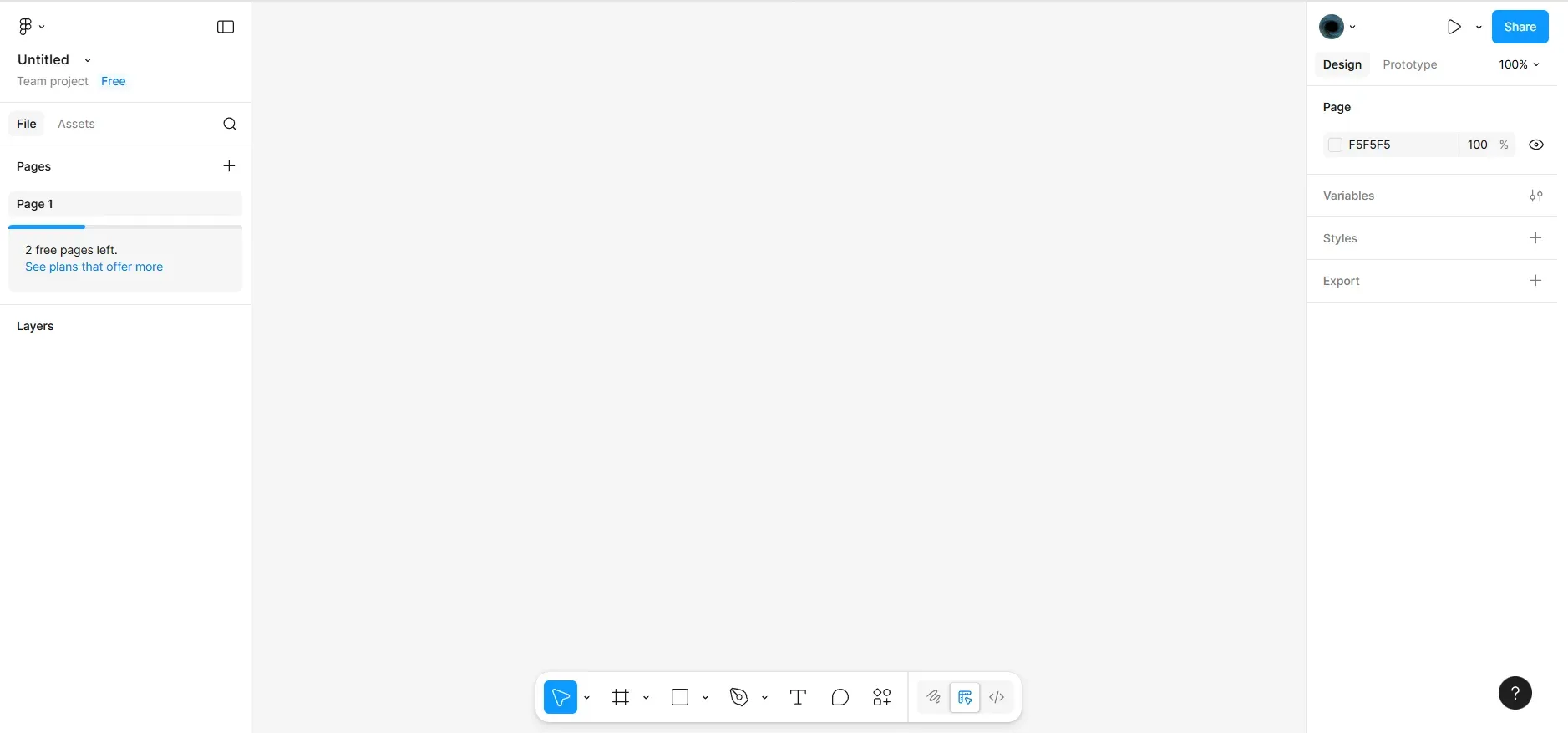Starting from blank canvas to create play store screenshots in figma