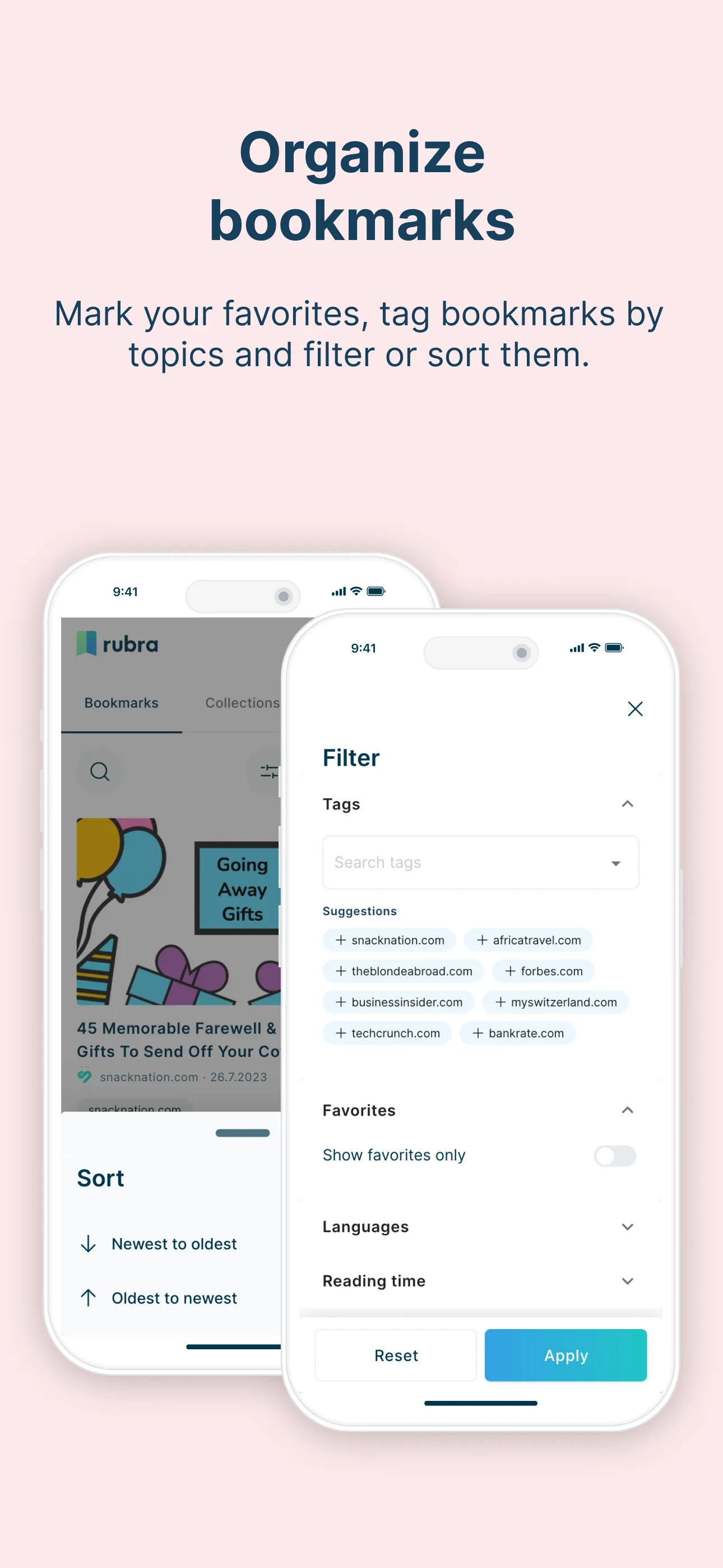 rubra - Bookmark Manager iphone screenshot 3