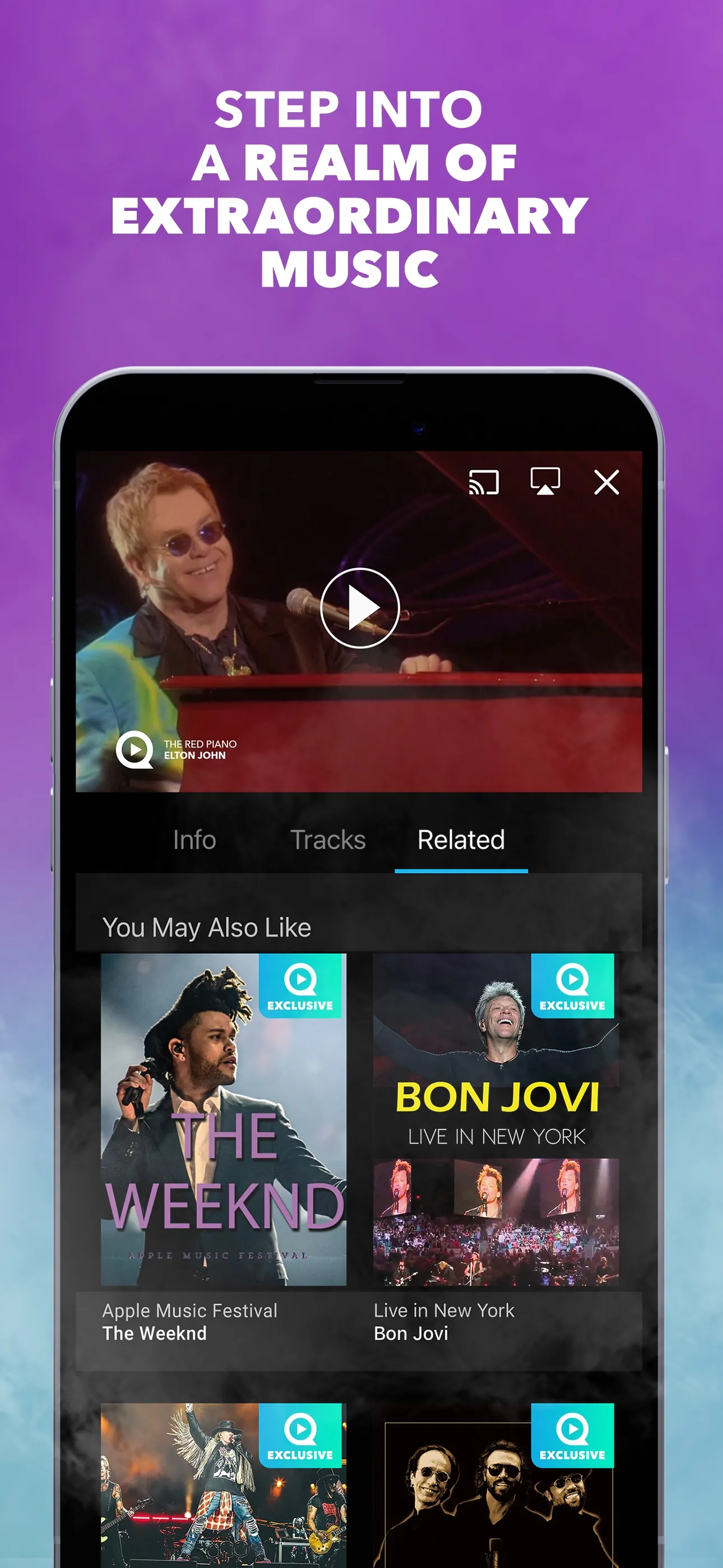 Qello Concerts & Documentaries iphone screenshot 4