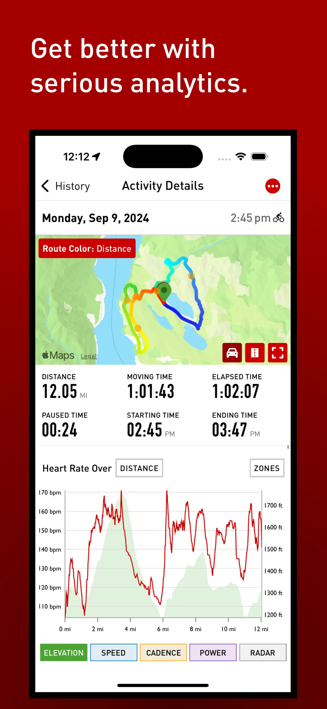 Bike & Run Tracker - Cadence iphone screenshot 7