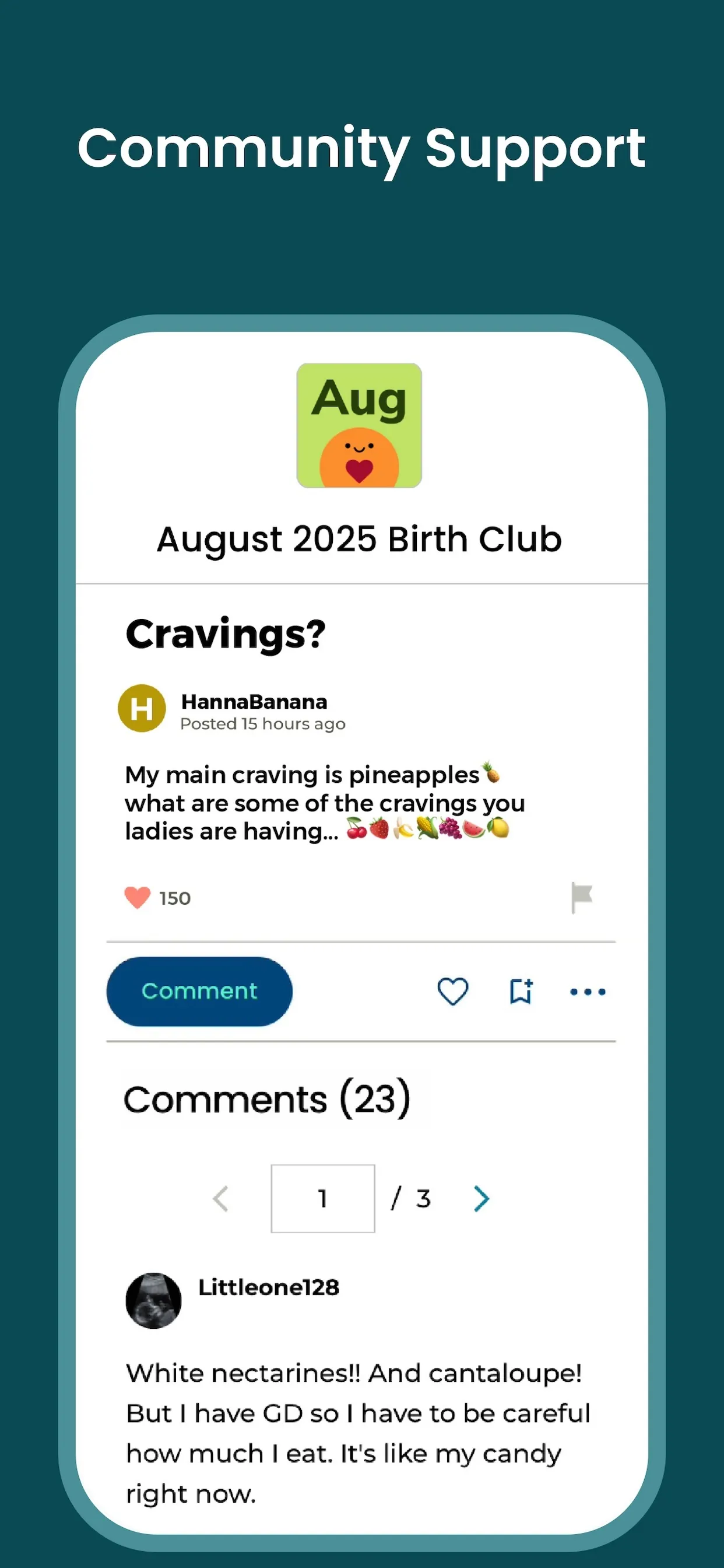 BabyCenter Track Pregnancy App iphone screenshot 3
