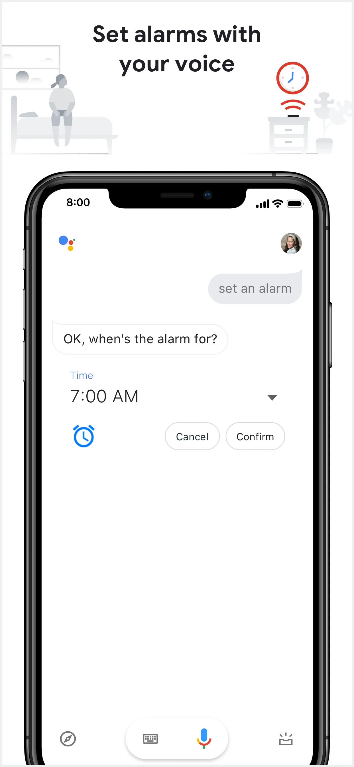 Google Assistant iphone screenshot 1