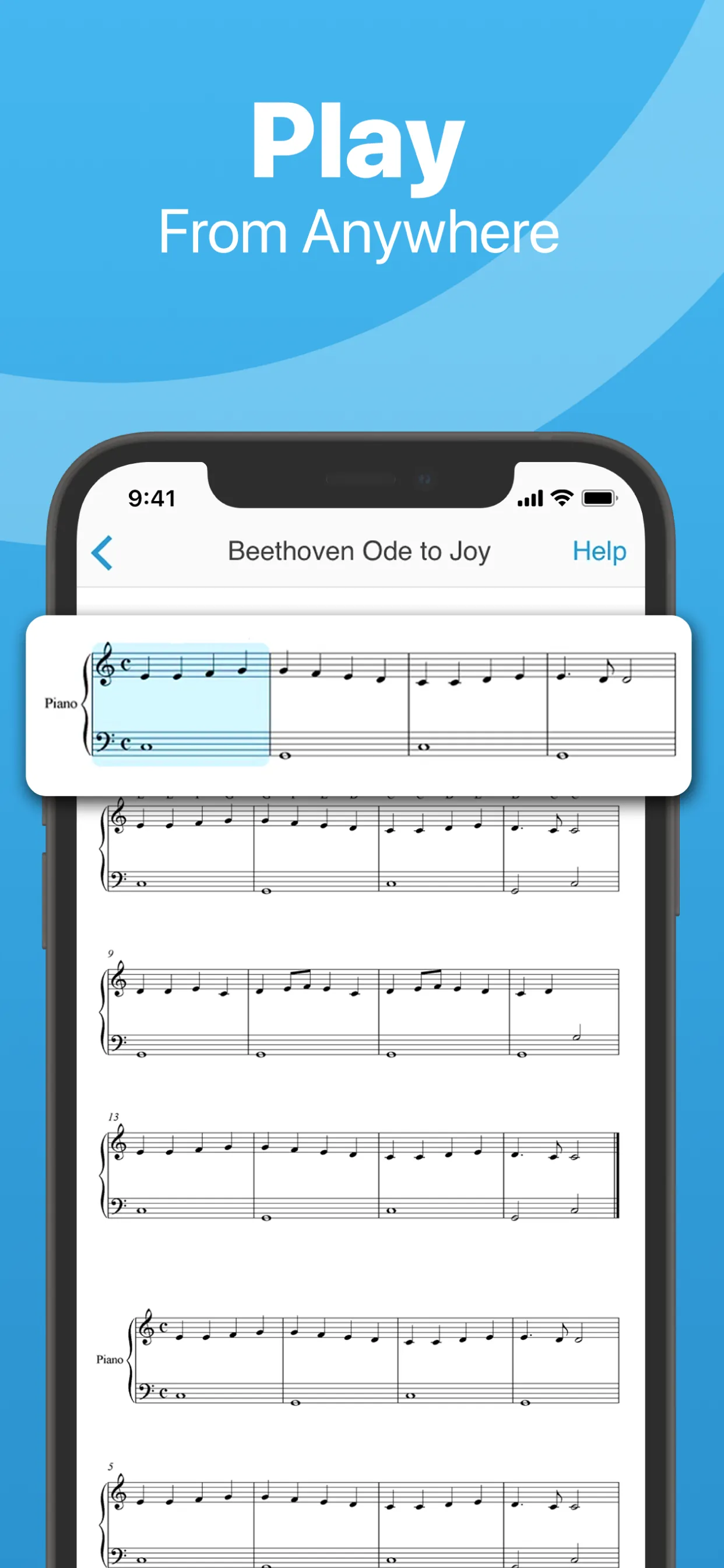 Sheet Music Scanner iphone screenshot 5