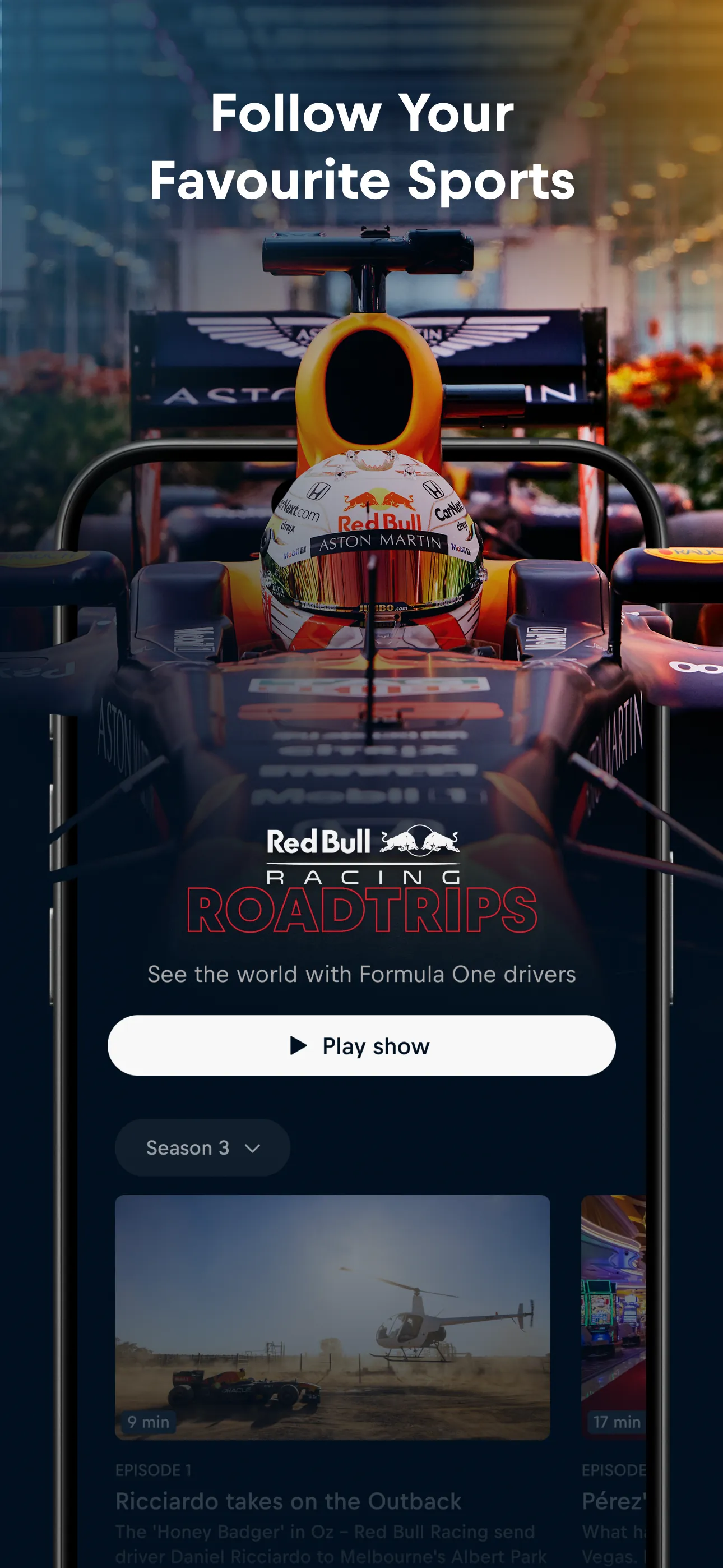 Red Bull TV: Watch Live Events iphone screenshot 5