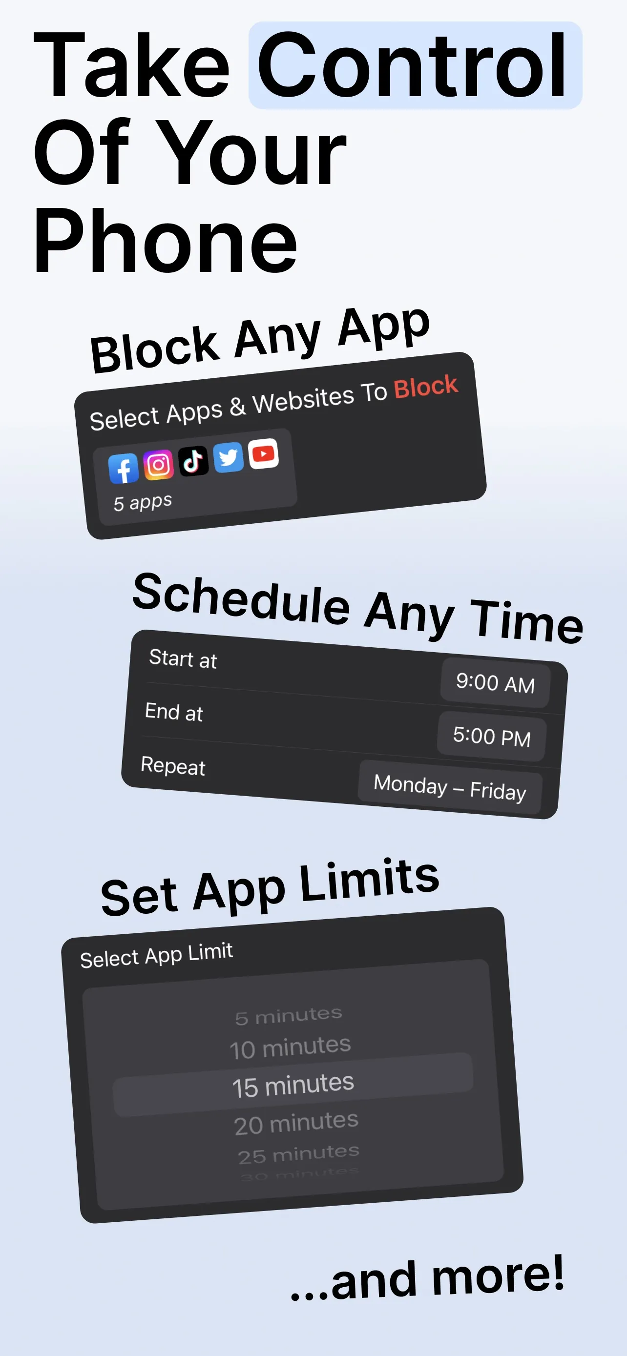 Refocus: App Blocker & Limits iphone screenshot 3