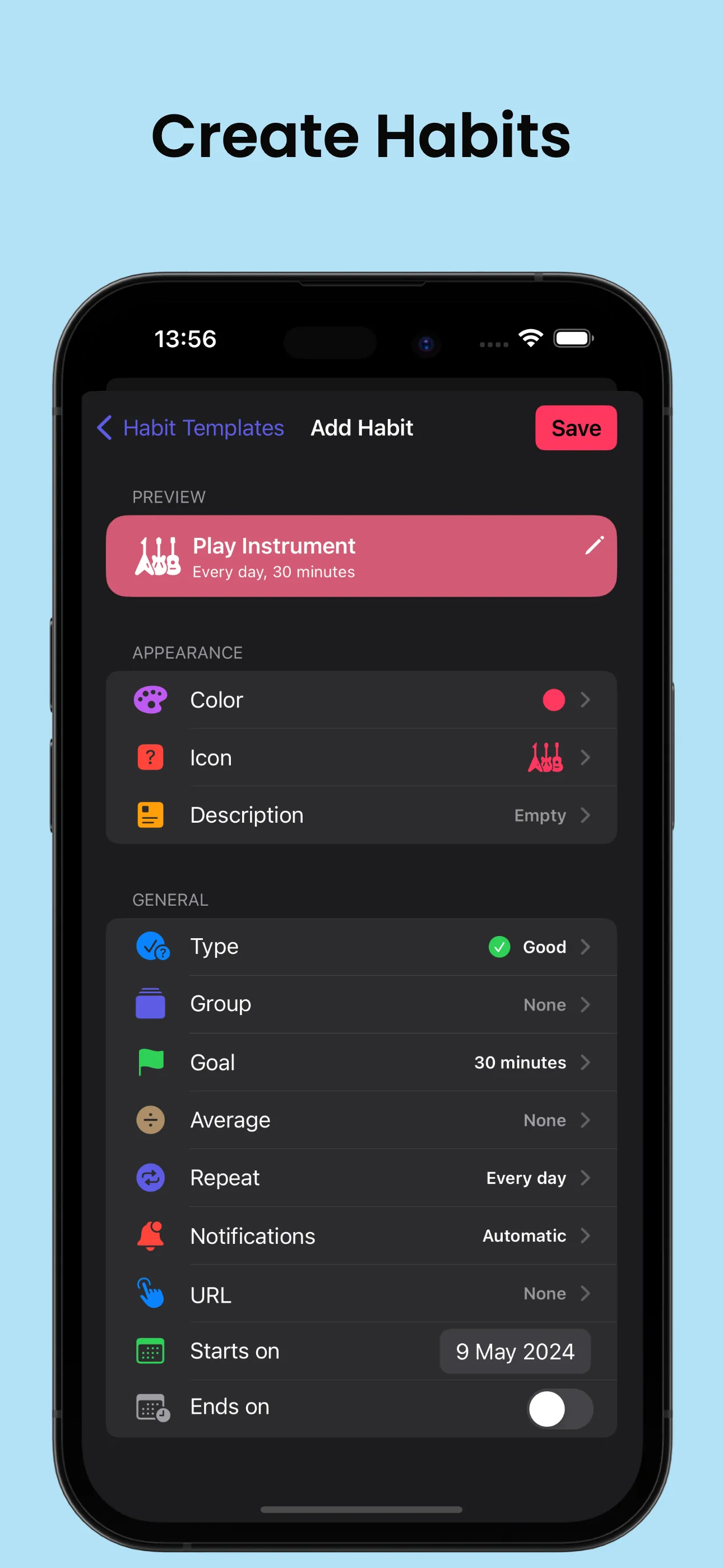 Grit: Daily Habit Tracker iphone screenshot 8