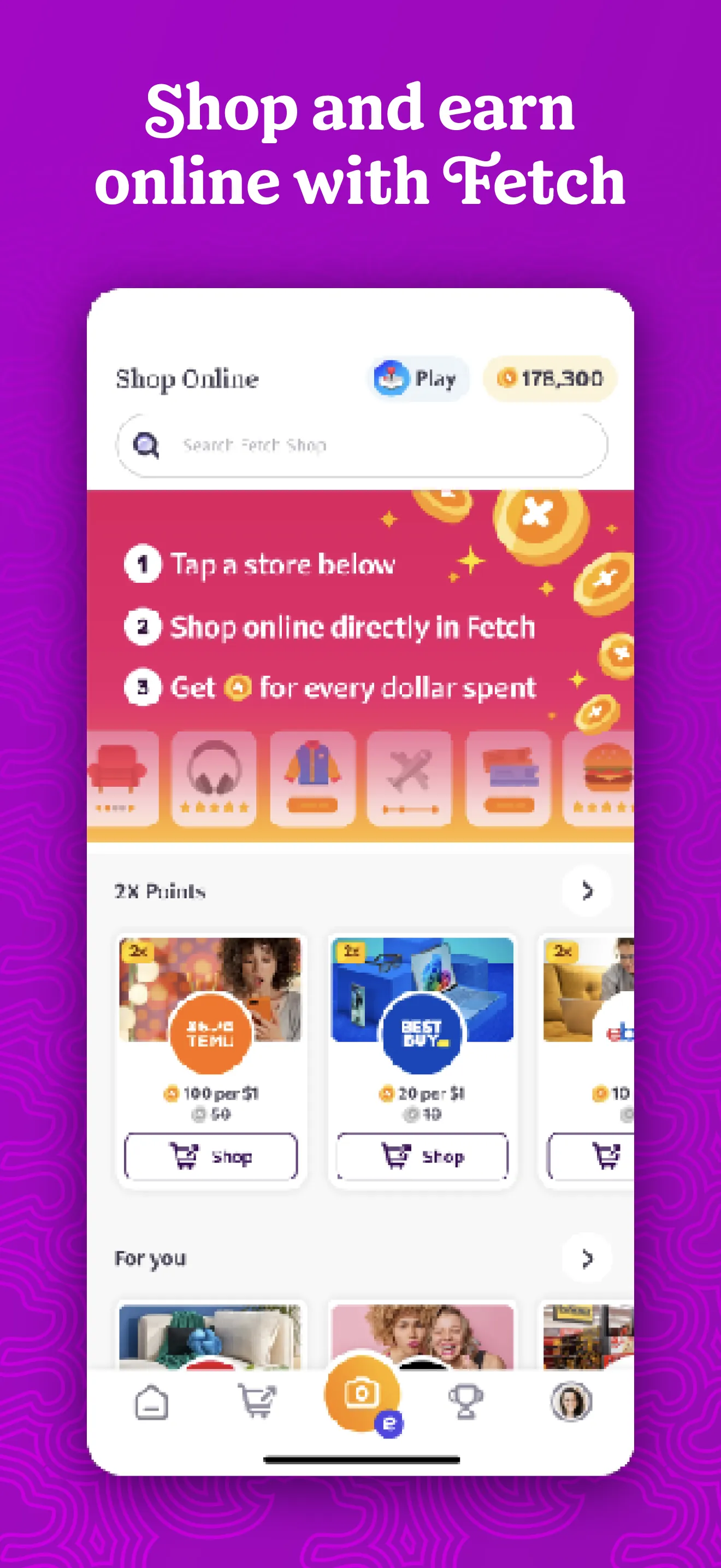 Fetch: America’s Rewards App iphone screenshot 3