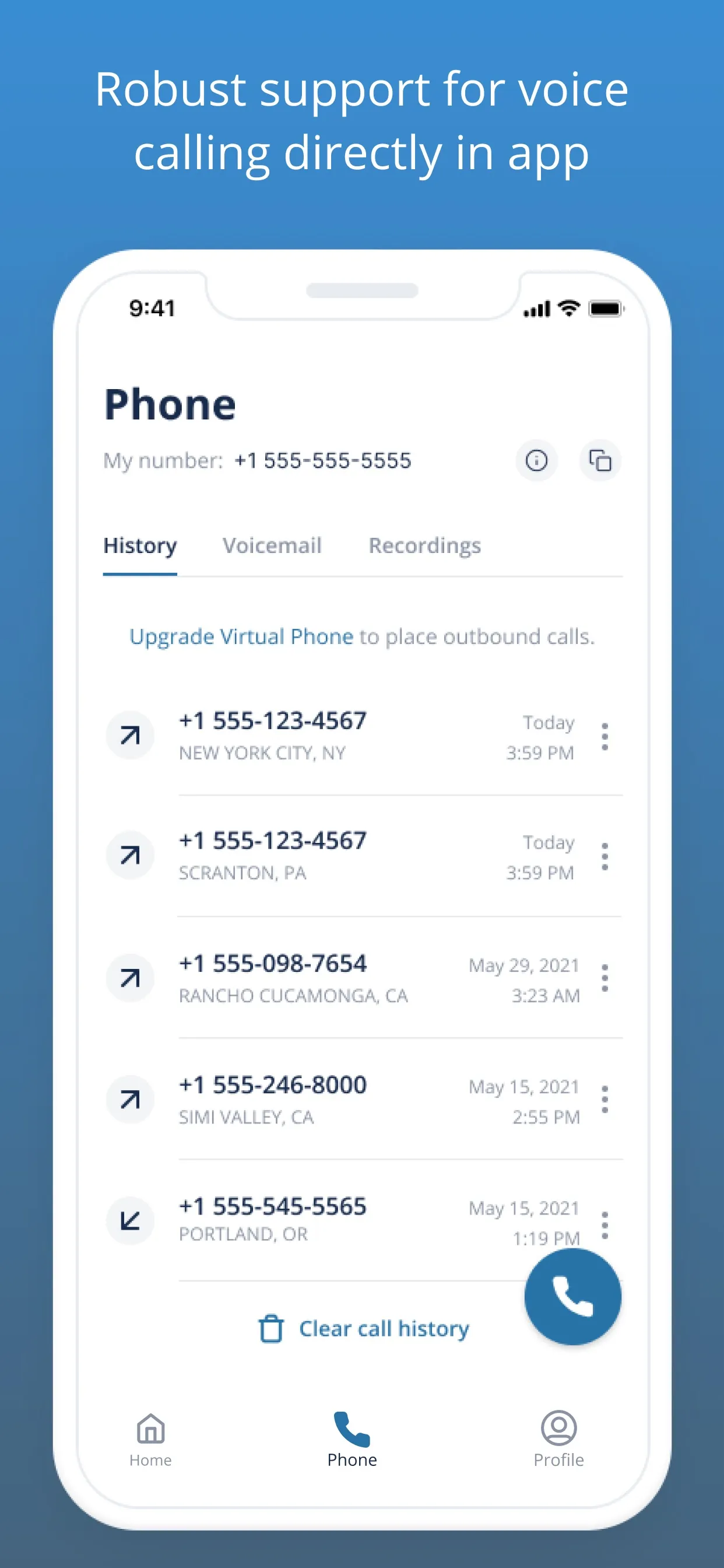 Free Conference Call iphone screenshot 4