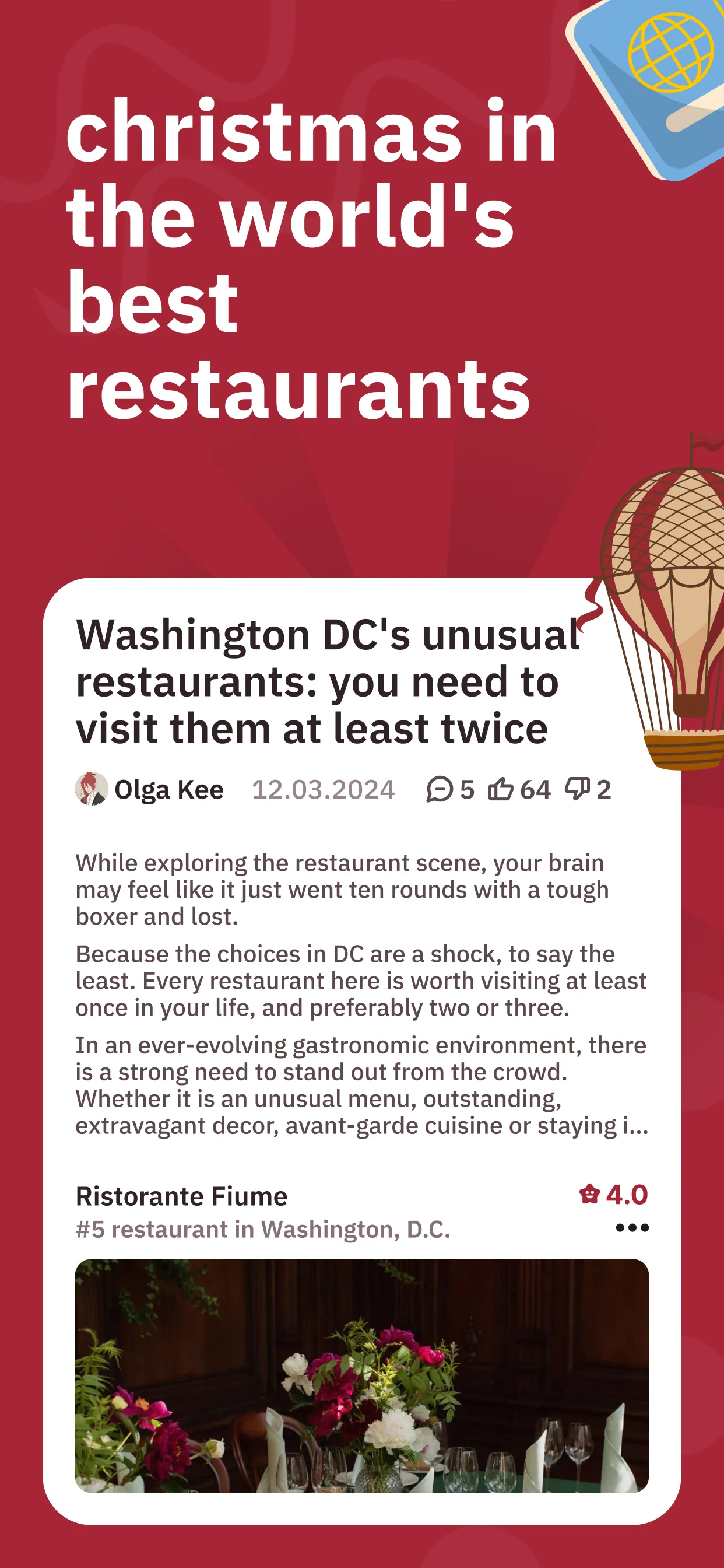 Restaurant Advisor iphone screenshot 3