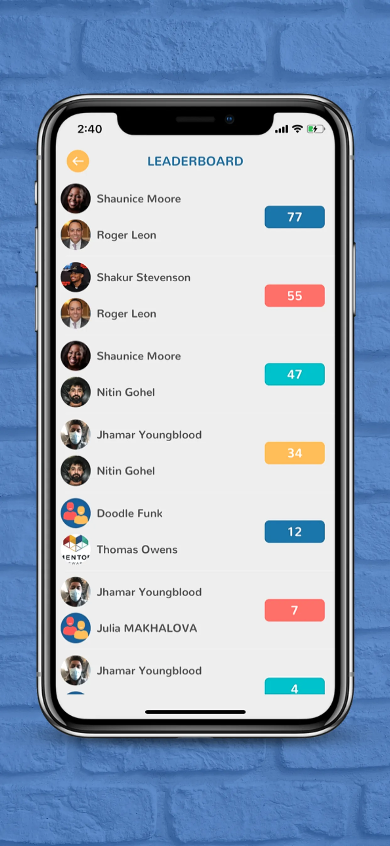 Mentor Newark iphone screenshot 2