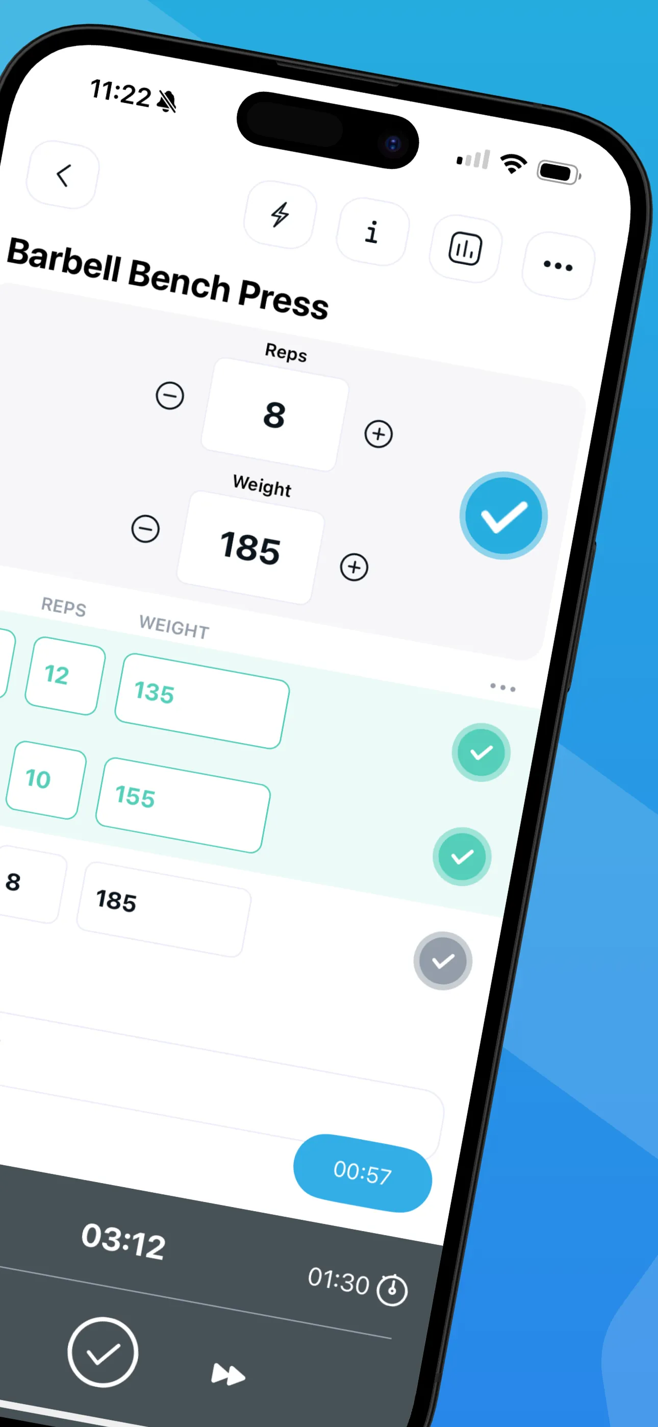 Fitlist Workout Log & Planner iphone screenshot 2