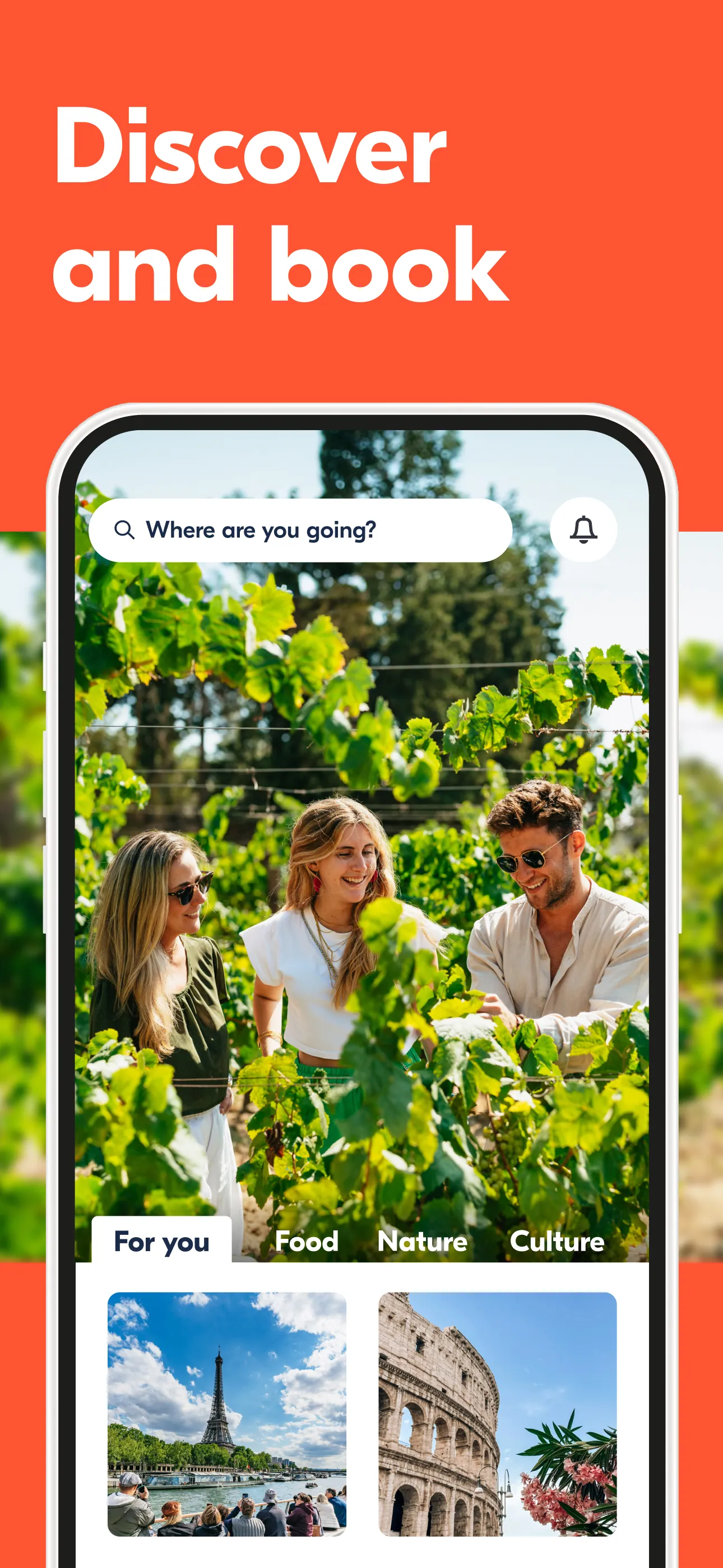 GetYourGuide: Plan & Book iphone screenshot 1