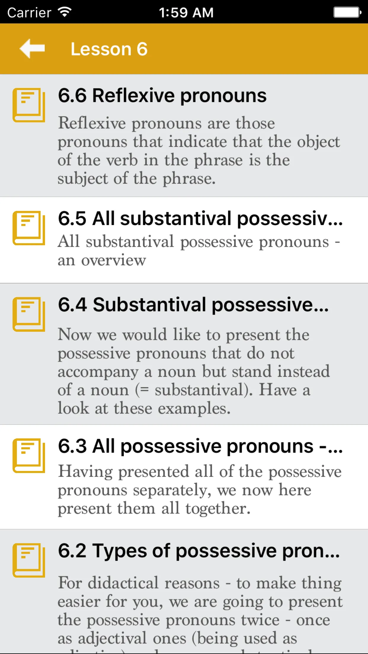 German Grammar - Improve your skill iphone screenshot 3