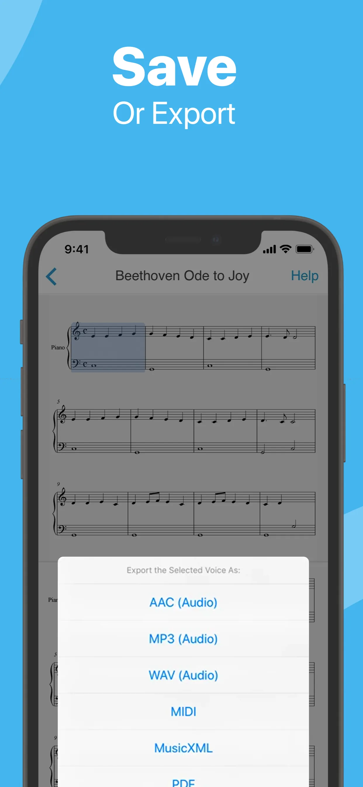 Sheet Music Scanner iphone screenshot 6
