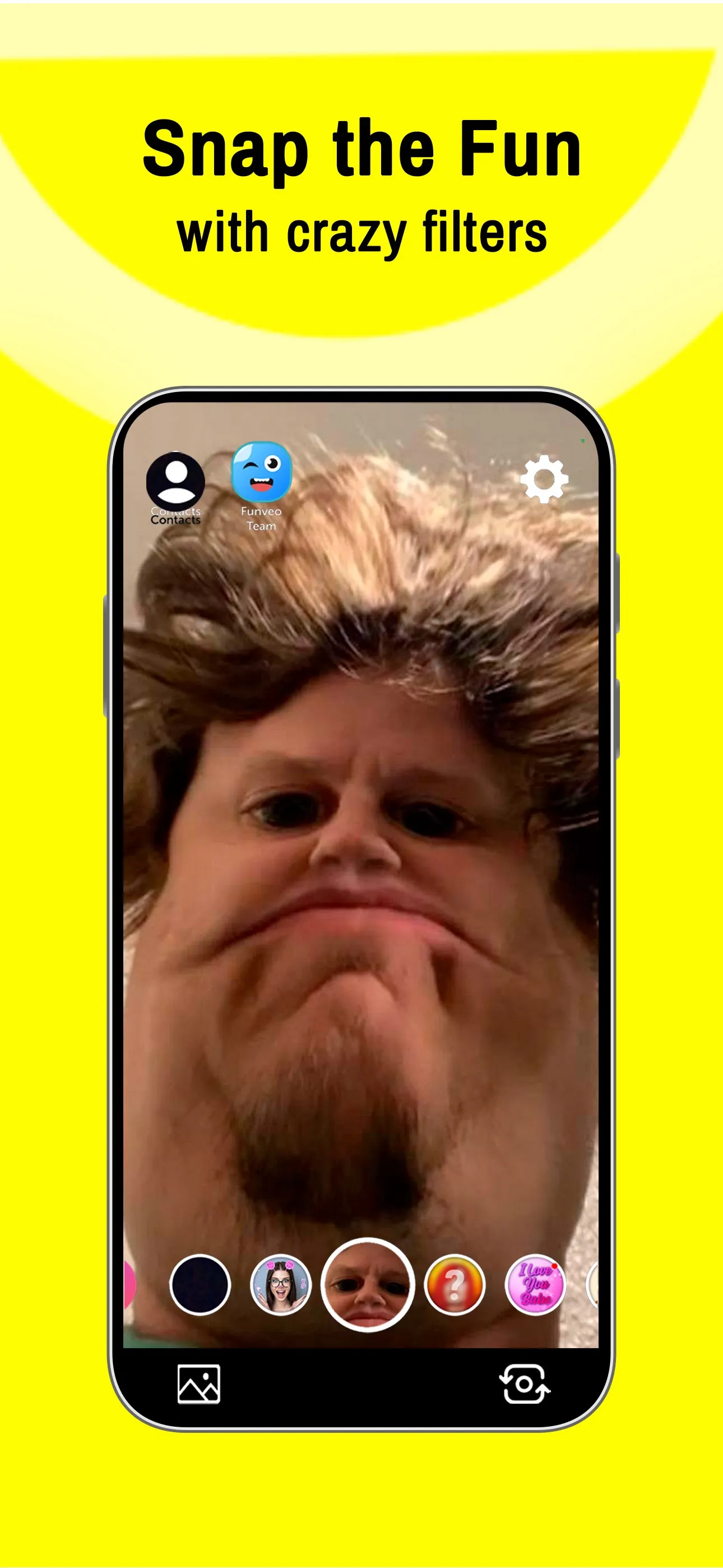 Funveo: Funny Face Swap Filter iphone screenshot 3
