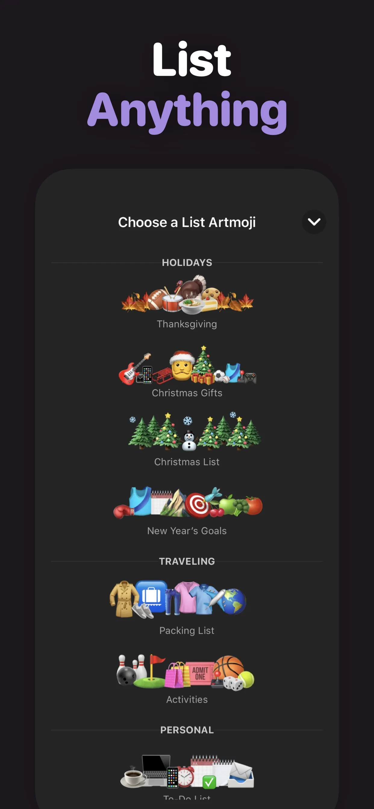 List Maker ◎ iphone screenshot 9