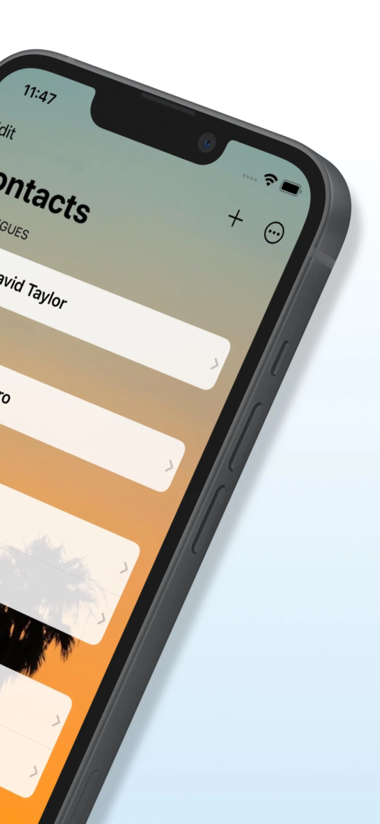 unSocial: Personal CRM iphone screenshot 2