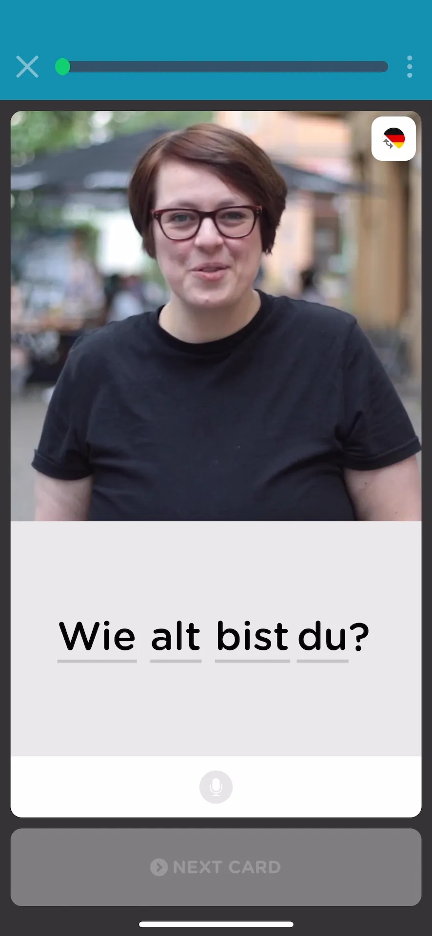 Learn German with Seedlang iphone screenshot 1