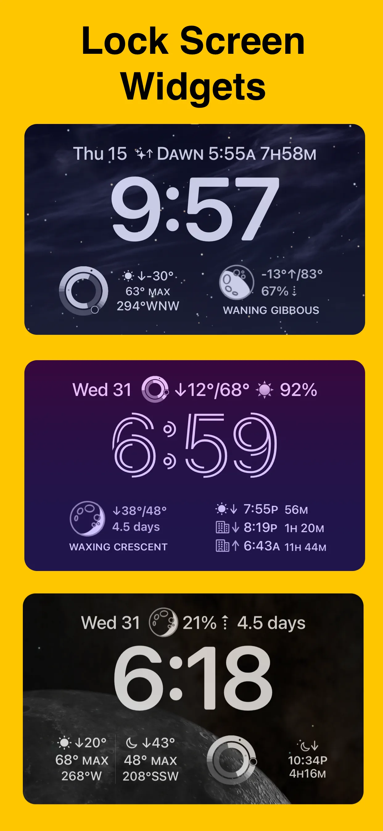 Sundial Solar & Lunar Time iphone screenshot 4