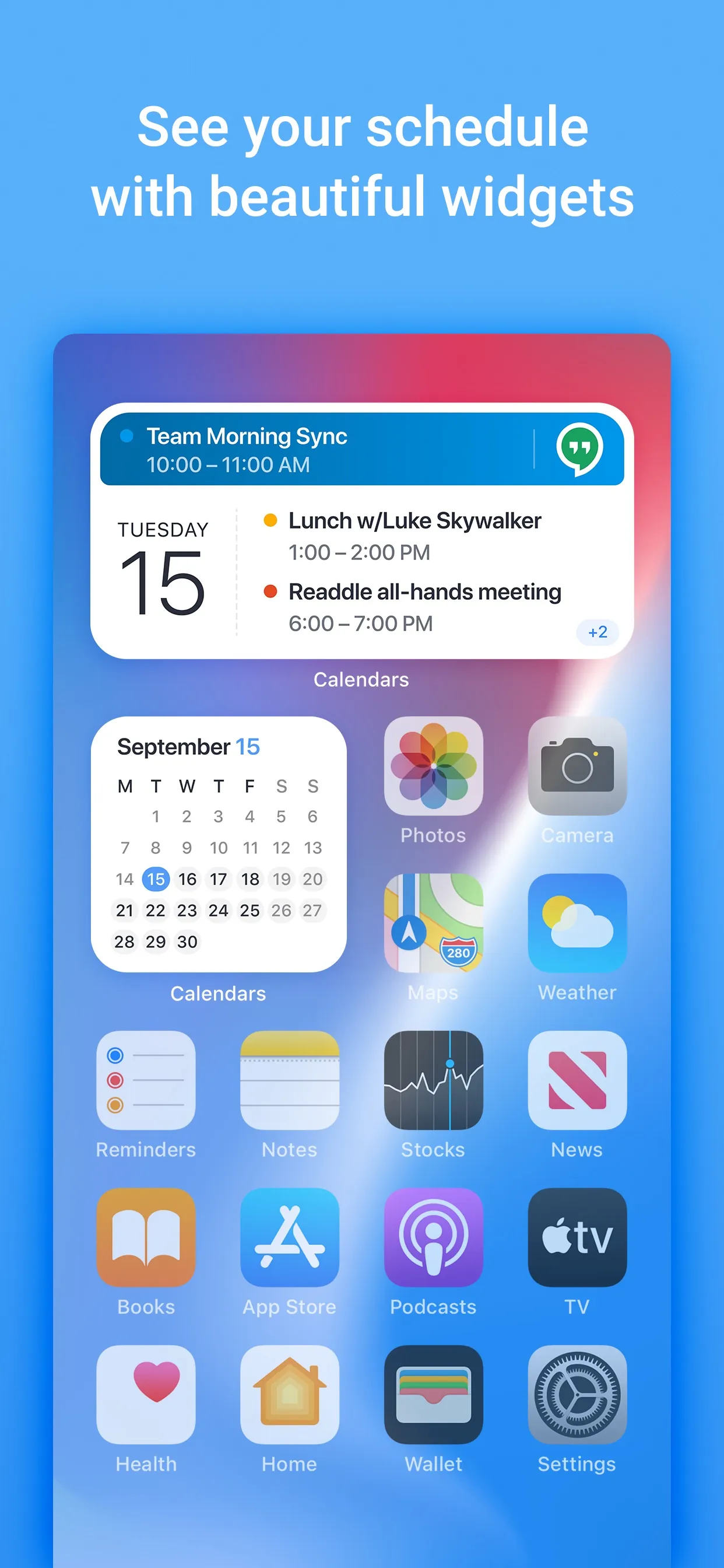 Calendars: Planner & Organizer iphone screenshot 4