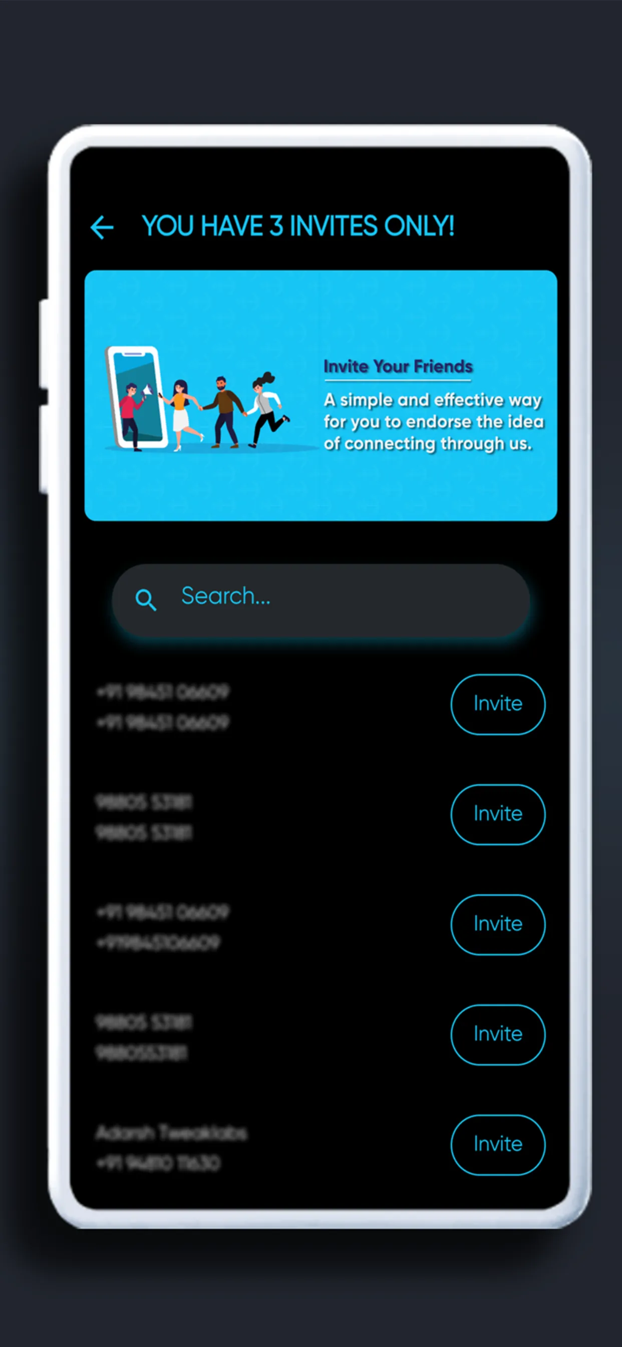 IJEENI Professional Networking iphone screenshot 6