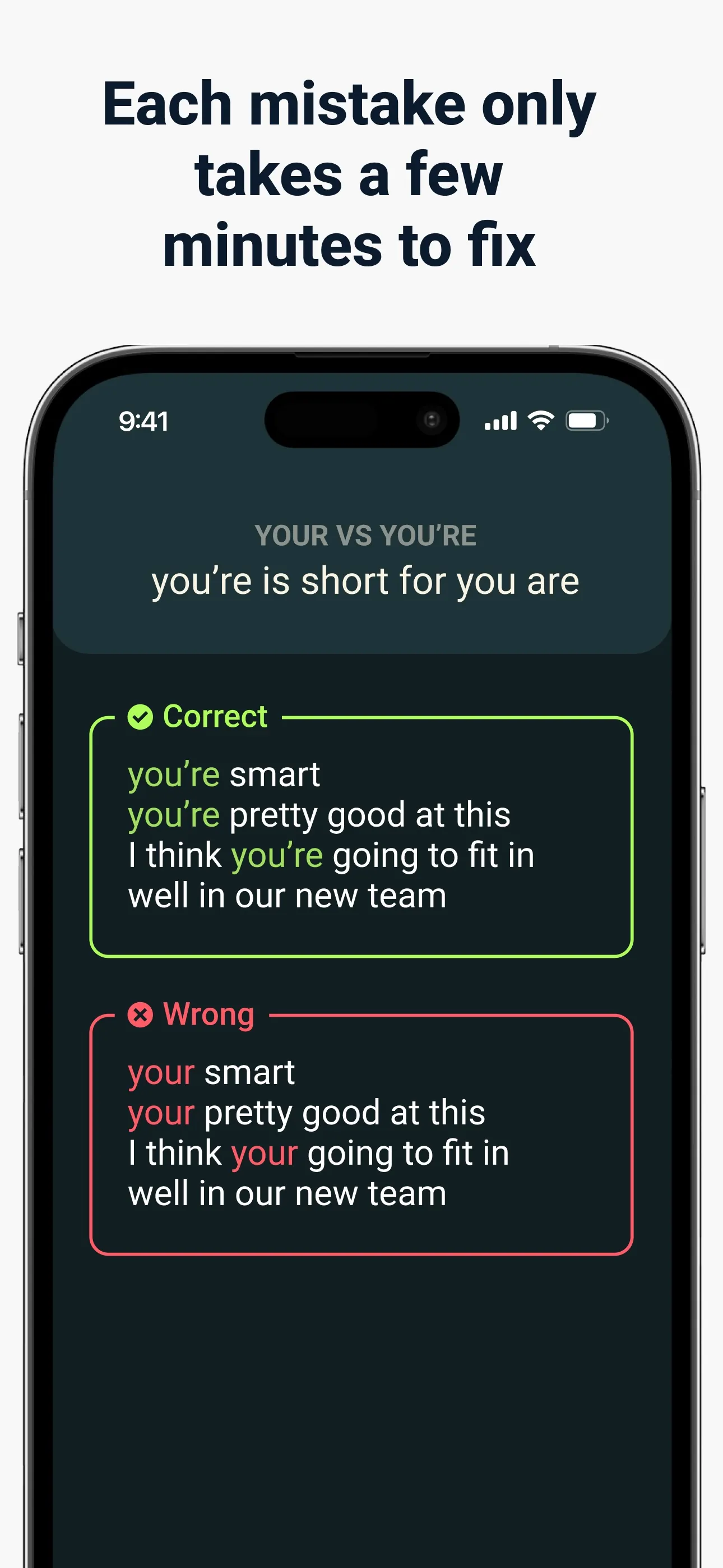 Grammar Fix iphone screenshot 4