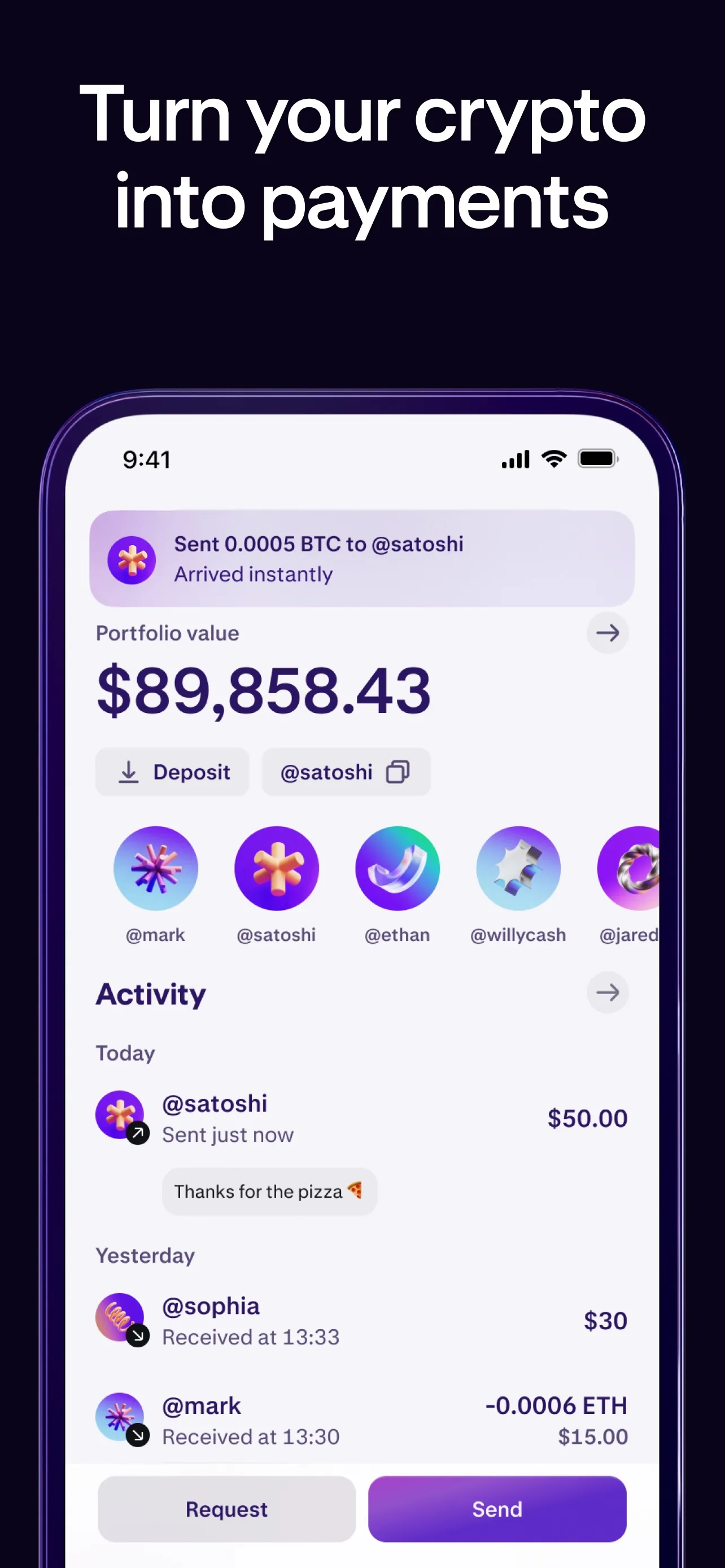Kraken: Buy Stocks & Crypto iphone screenshot 5