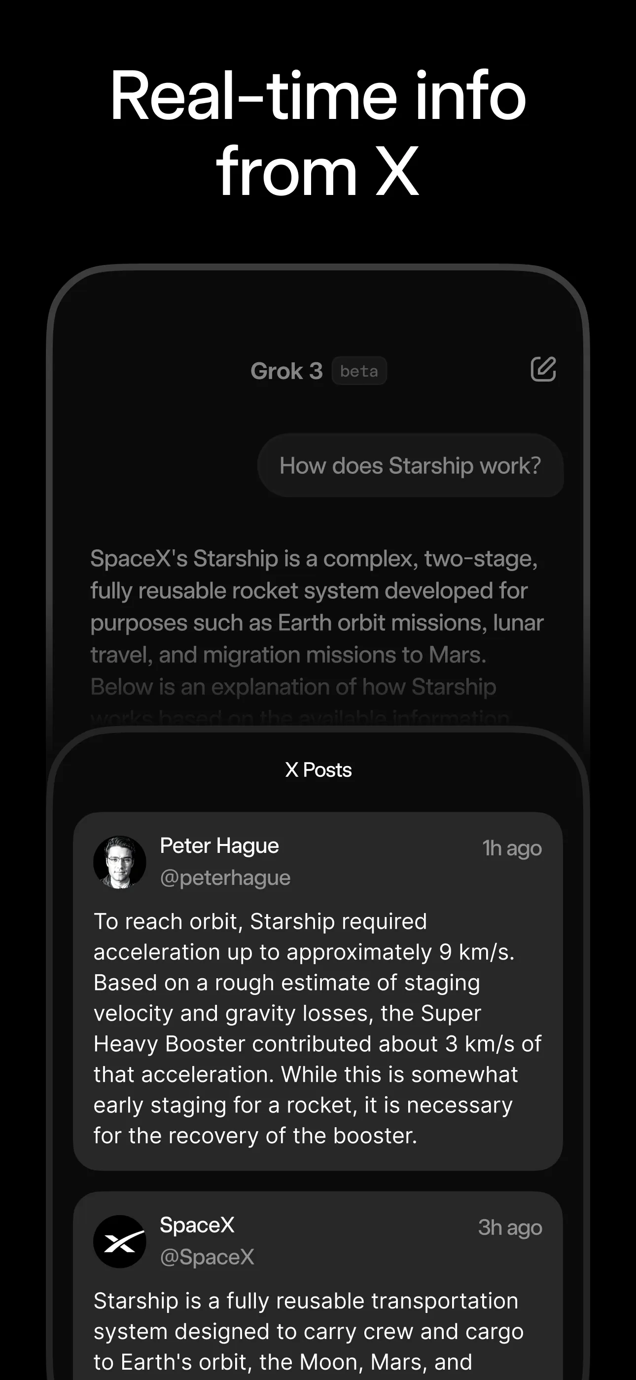 Grok iphone screenshot 4