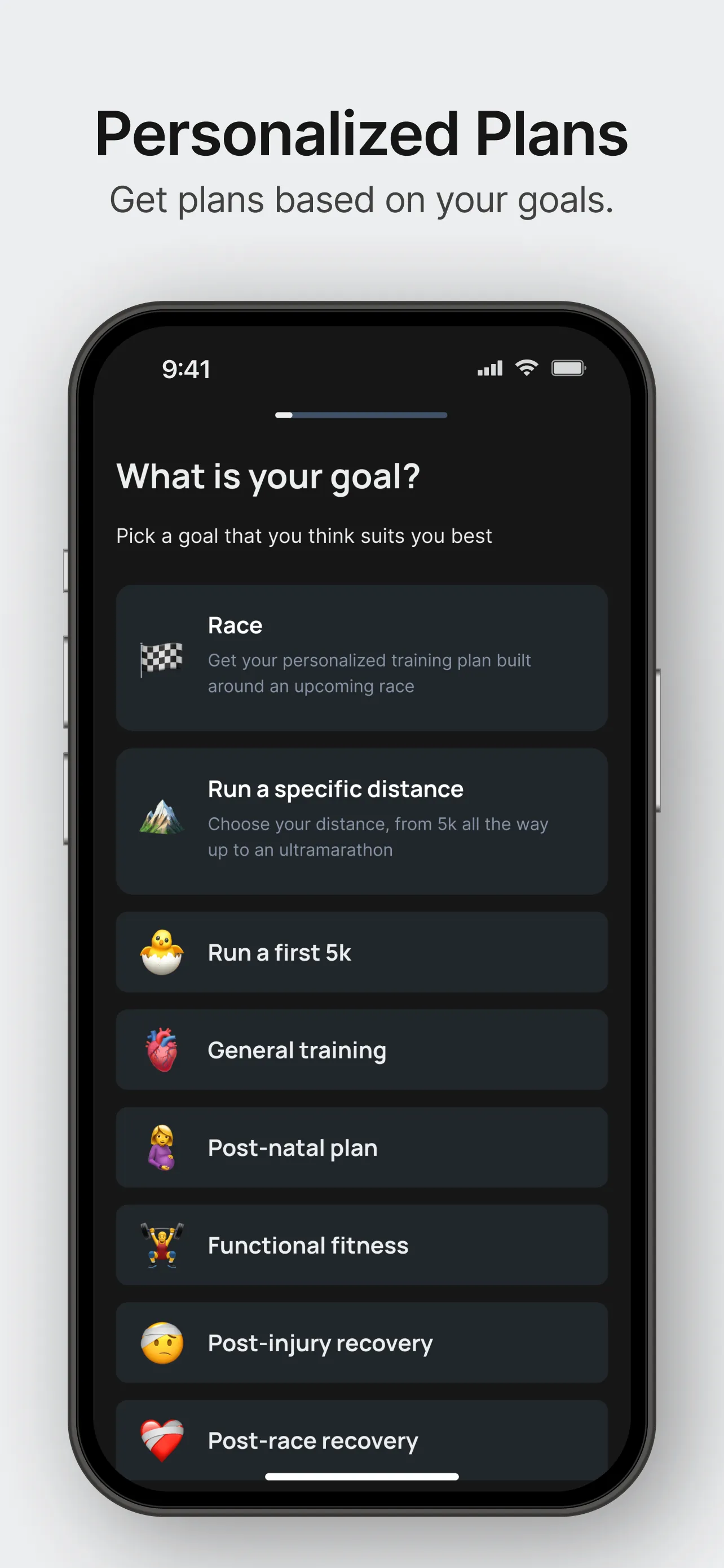 Runna: Running Training Plans iphone screenshot 1