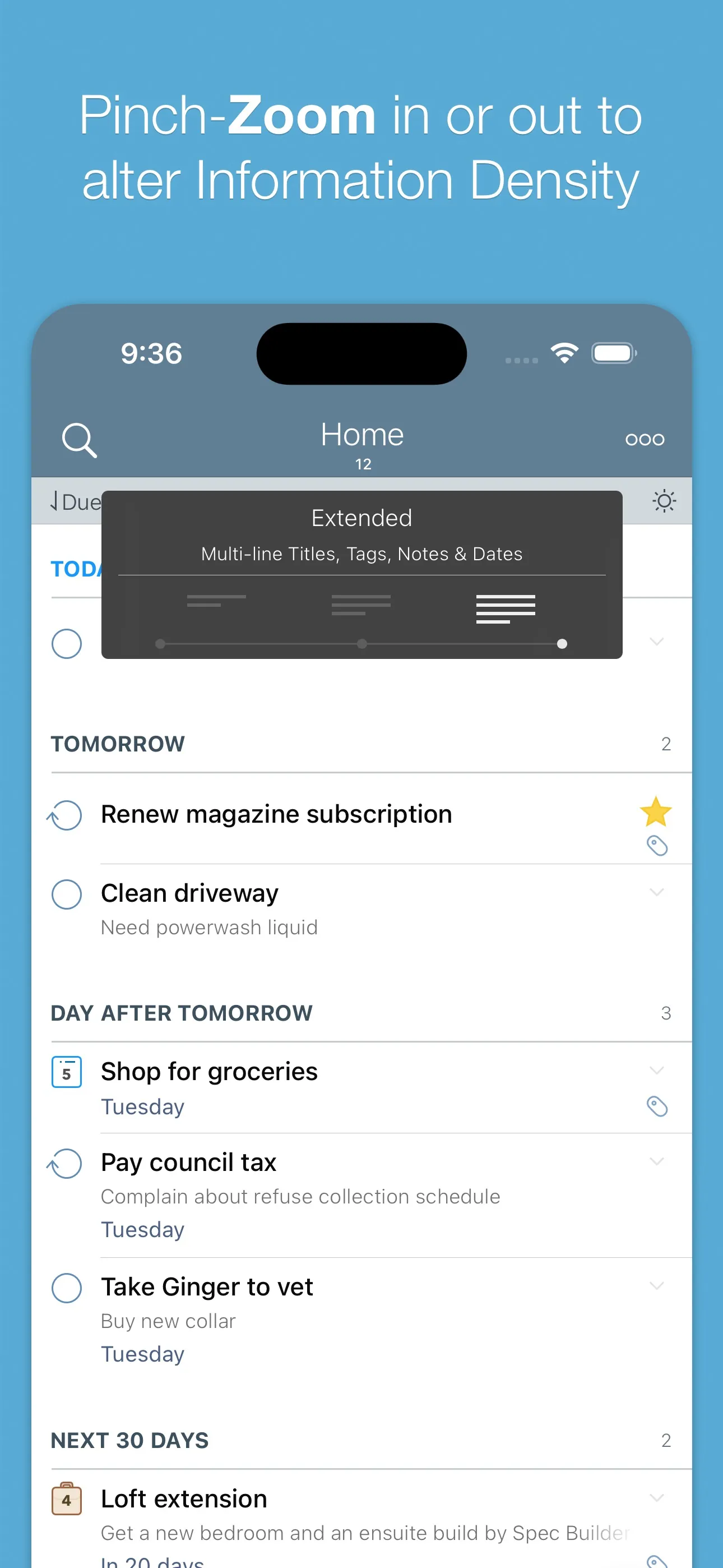 2Do - Todo List, Tasks & Notes iphone screenshot 3