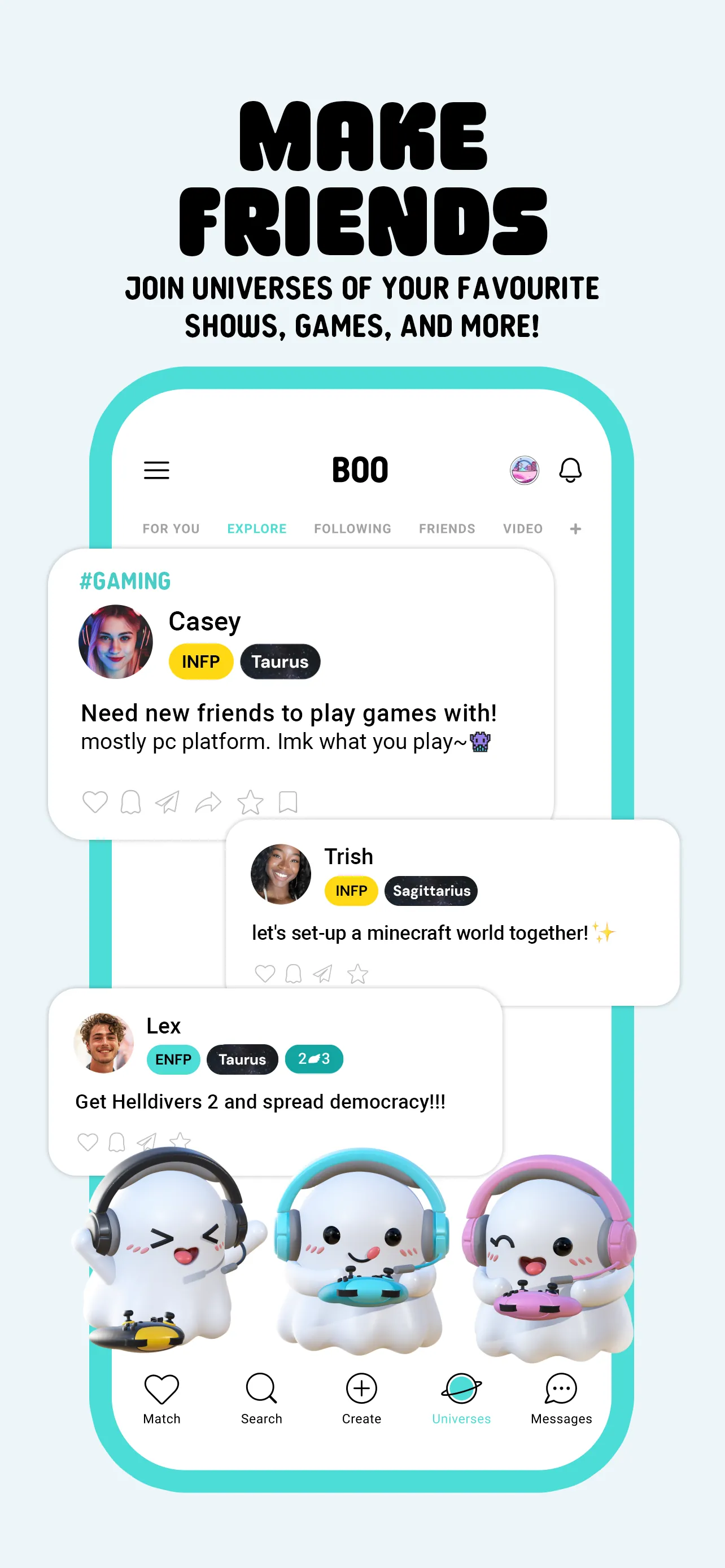 Boo — Dating. Friends. Chat. iphone screenshot 4