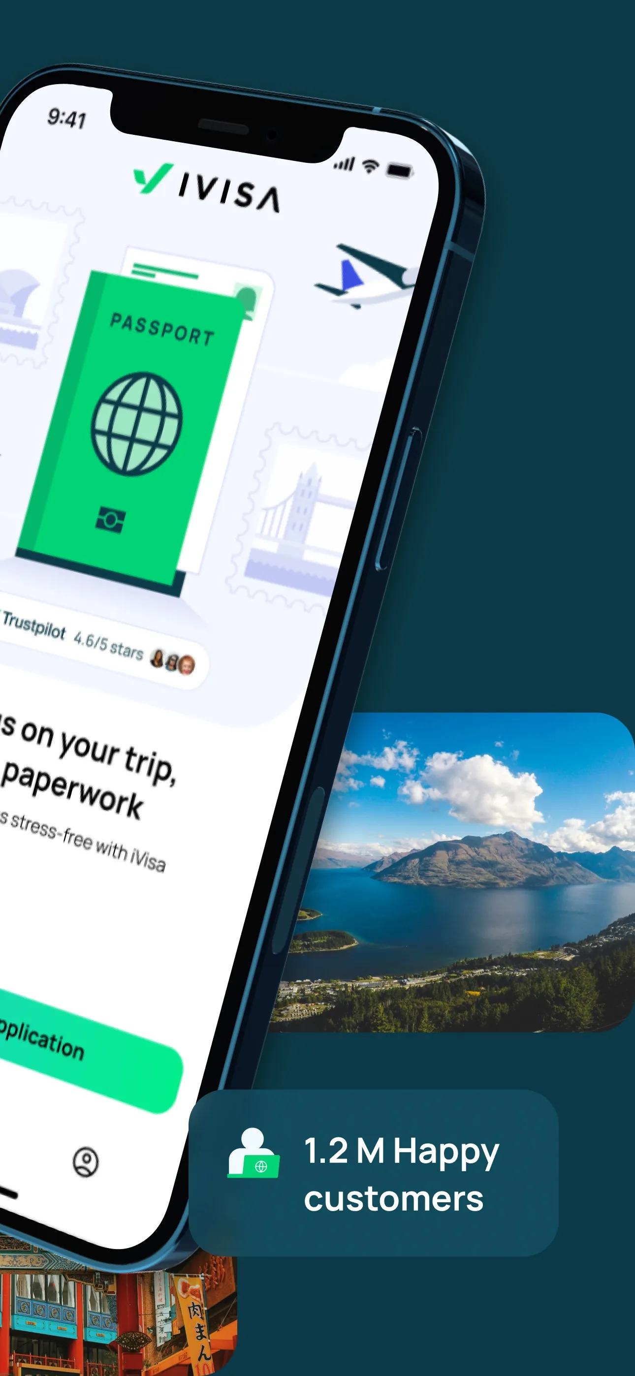 iVisa: ETA, eVisa, NZeTA, Visa iphone screenshot 2