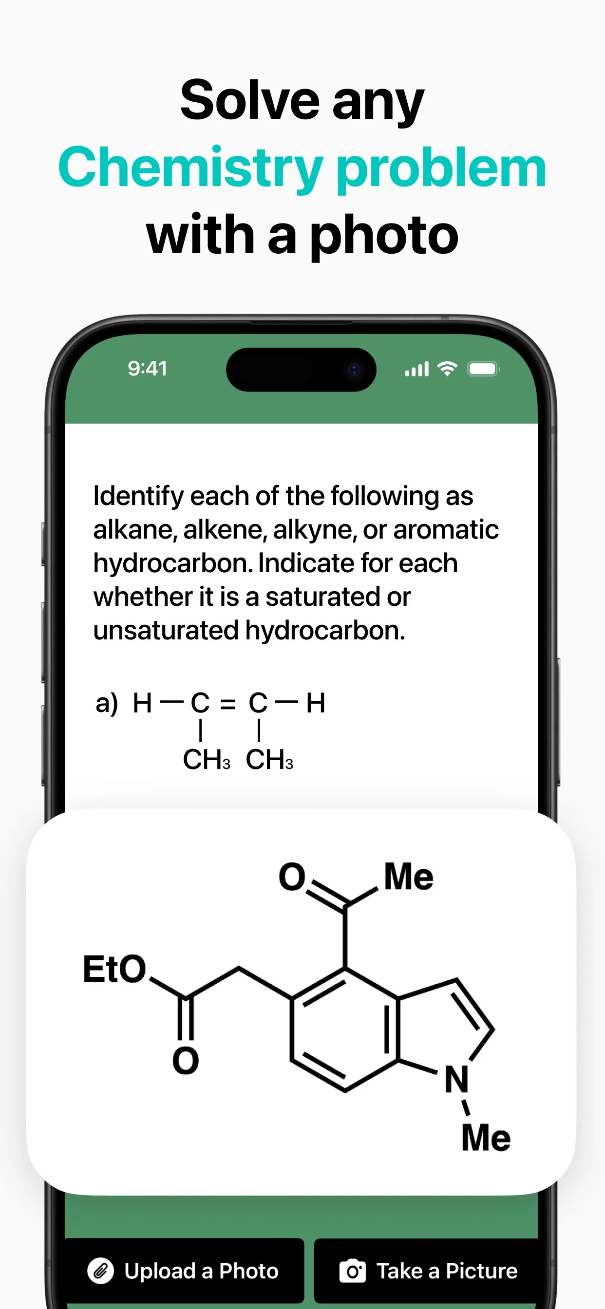 Chem AI Chemistry Solver iphone screenshot 1