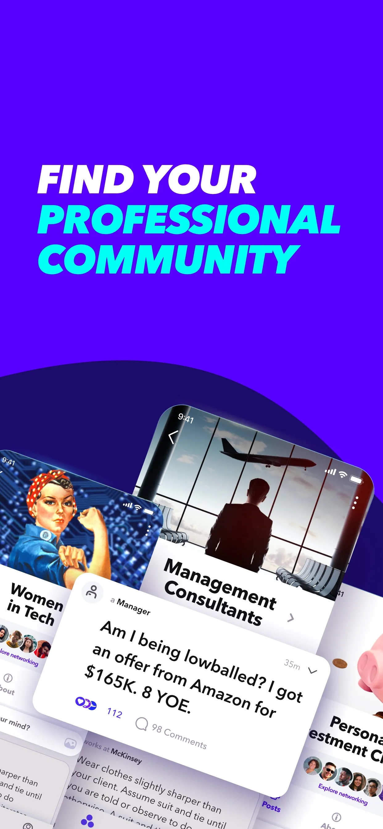 Fishbowl: Professional Network iphone screenshot 2