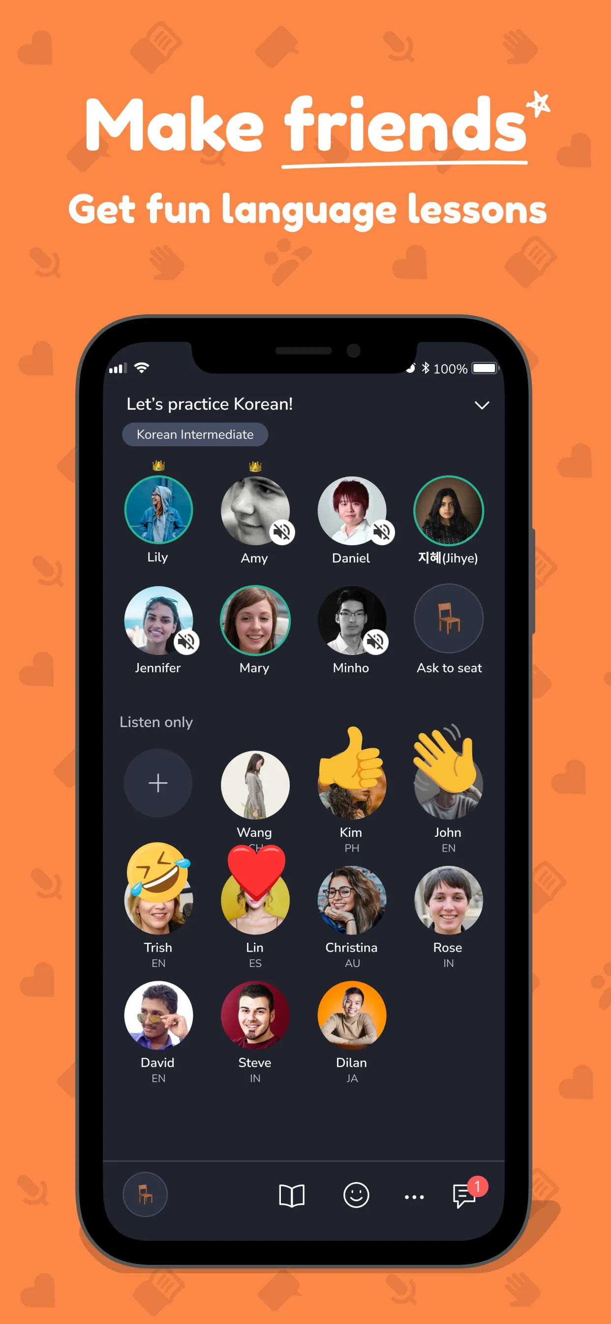 Hilokal: Language Exchange App iphone screenshot 2
