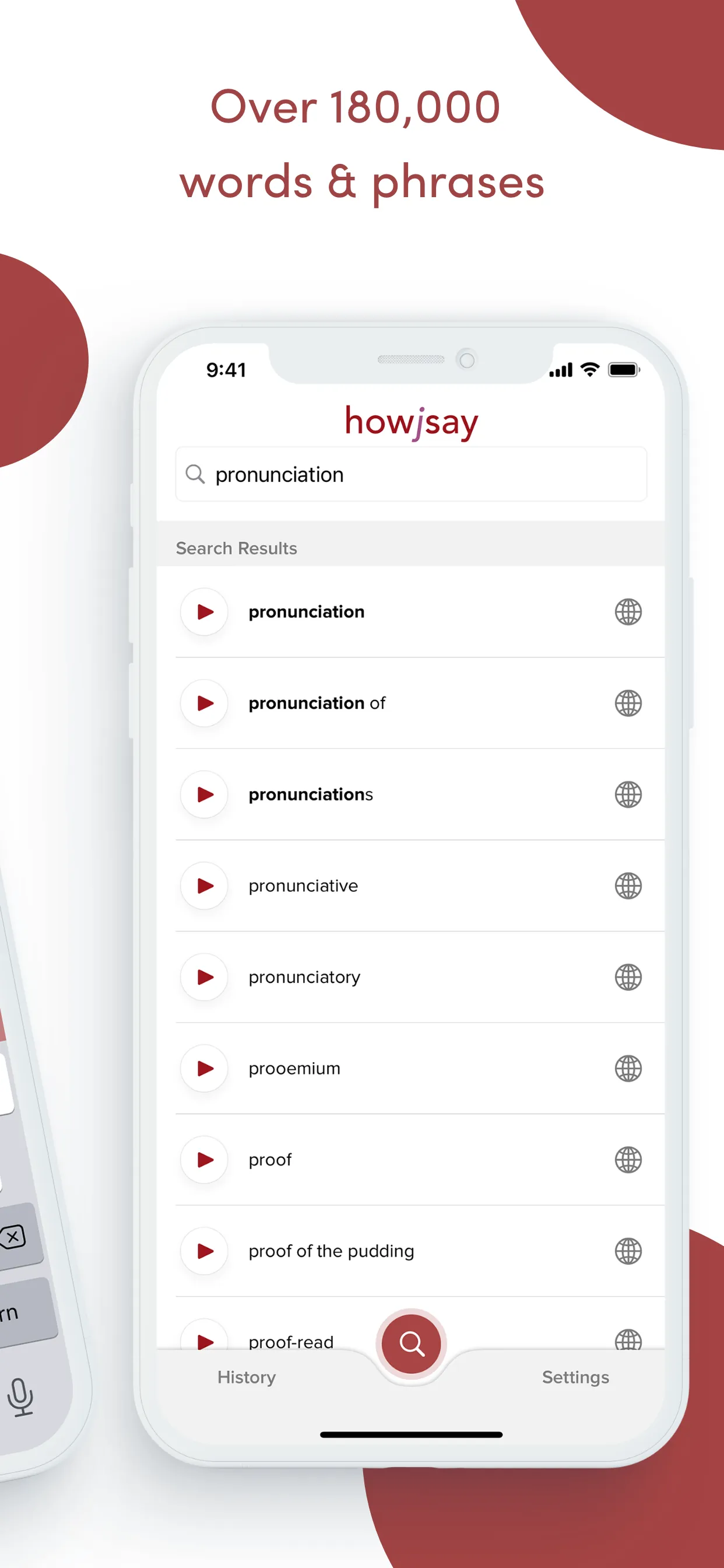 Howjsay Pronunciation iphone screenshot 2