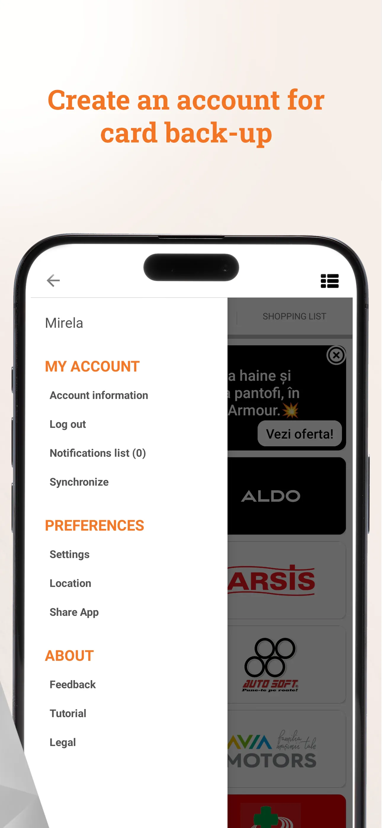 VirtualCards-Loyalty Wallet iphone screenshot 5