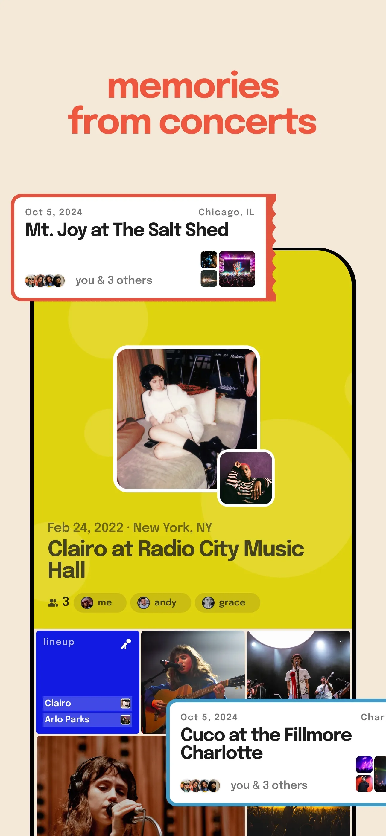 Superfan, the social music app iphone screenshot 3