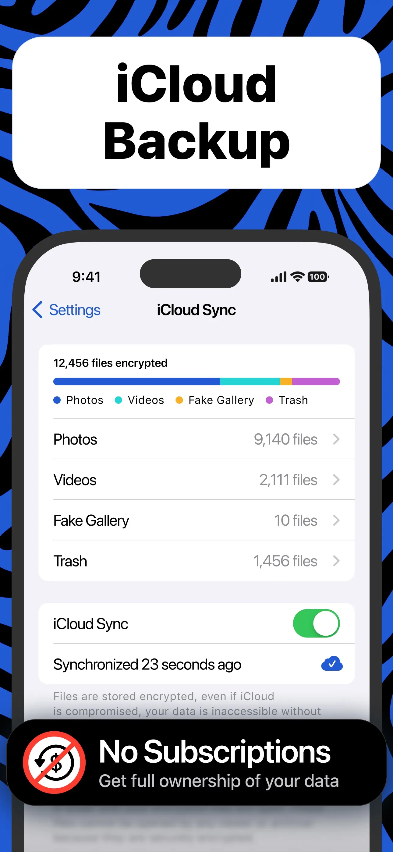Converter: Hidden Photo Vault iphone screenshot 4