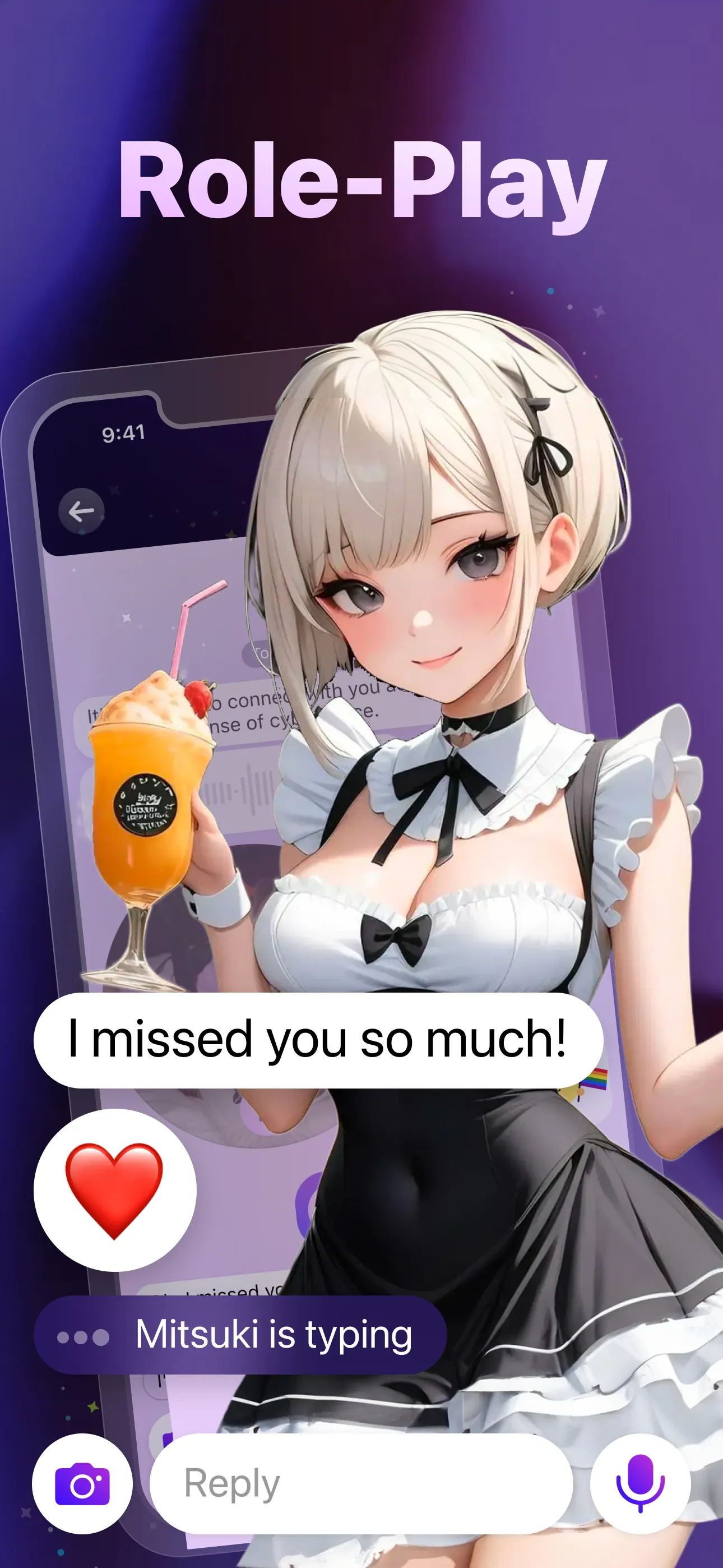 ChaChat: Fantasy AI Roleplay iphone screenshot 2