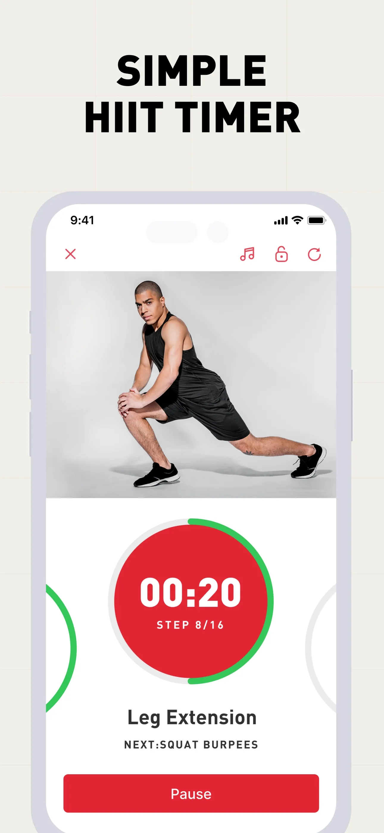 HIIT • Workouts & Timer iphone screenshot 1