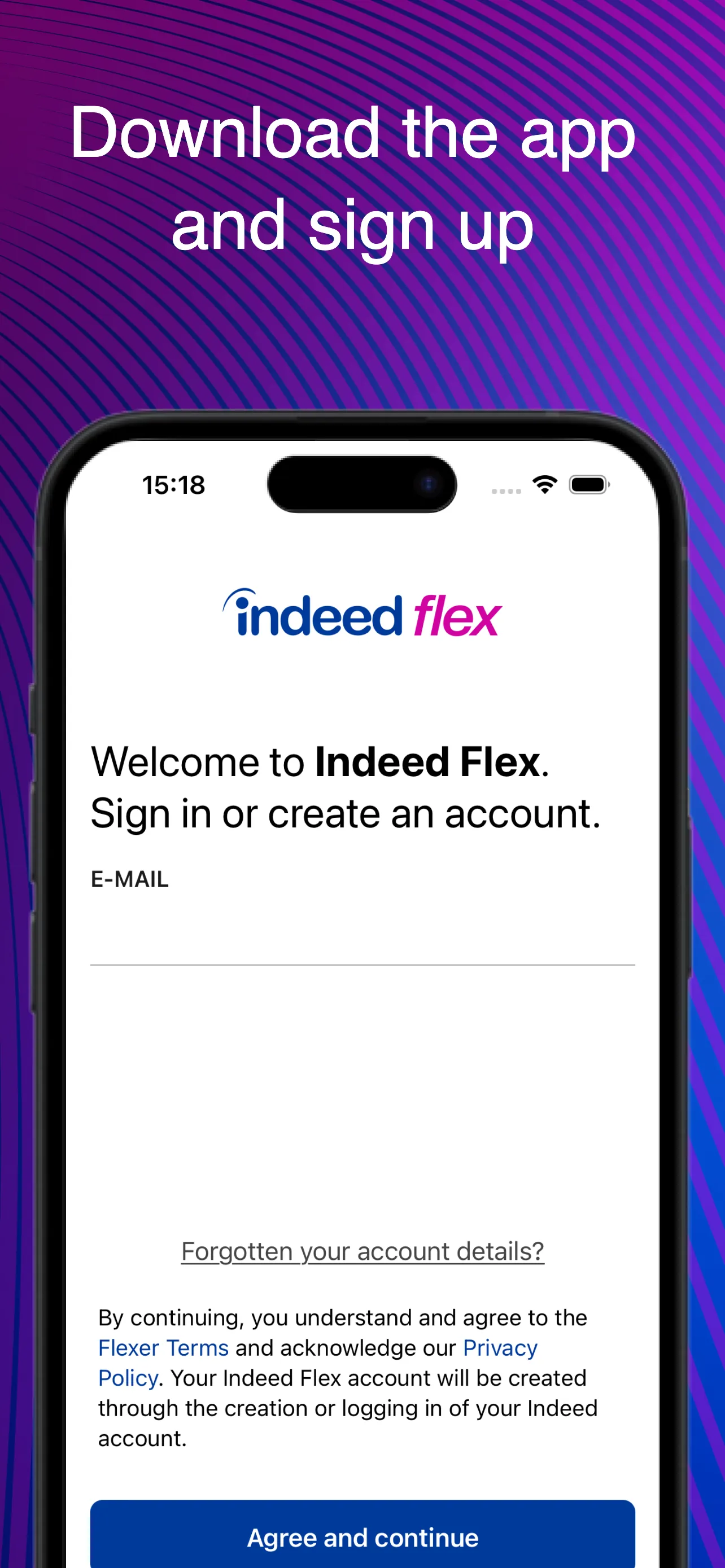 Indeed Flex - Job Search iphone screenshot 1