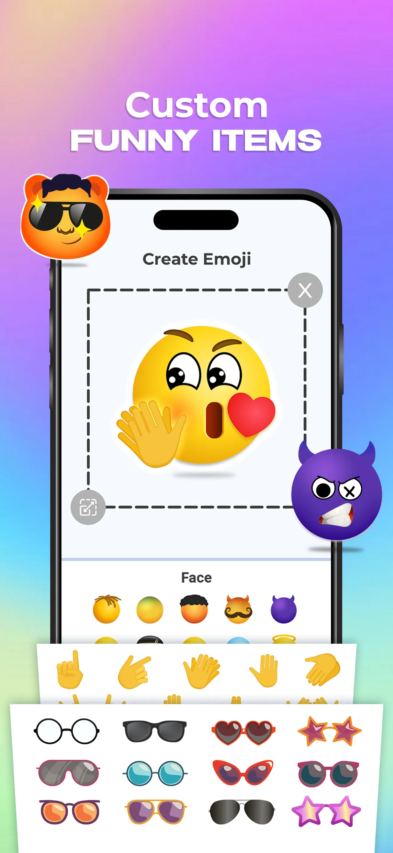 Emoji & Sticker Design Lab iphone screenshot 2
